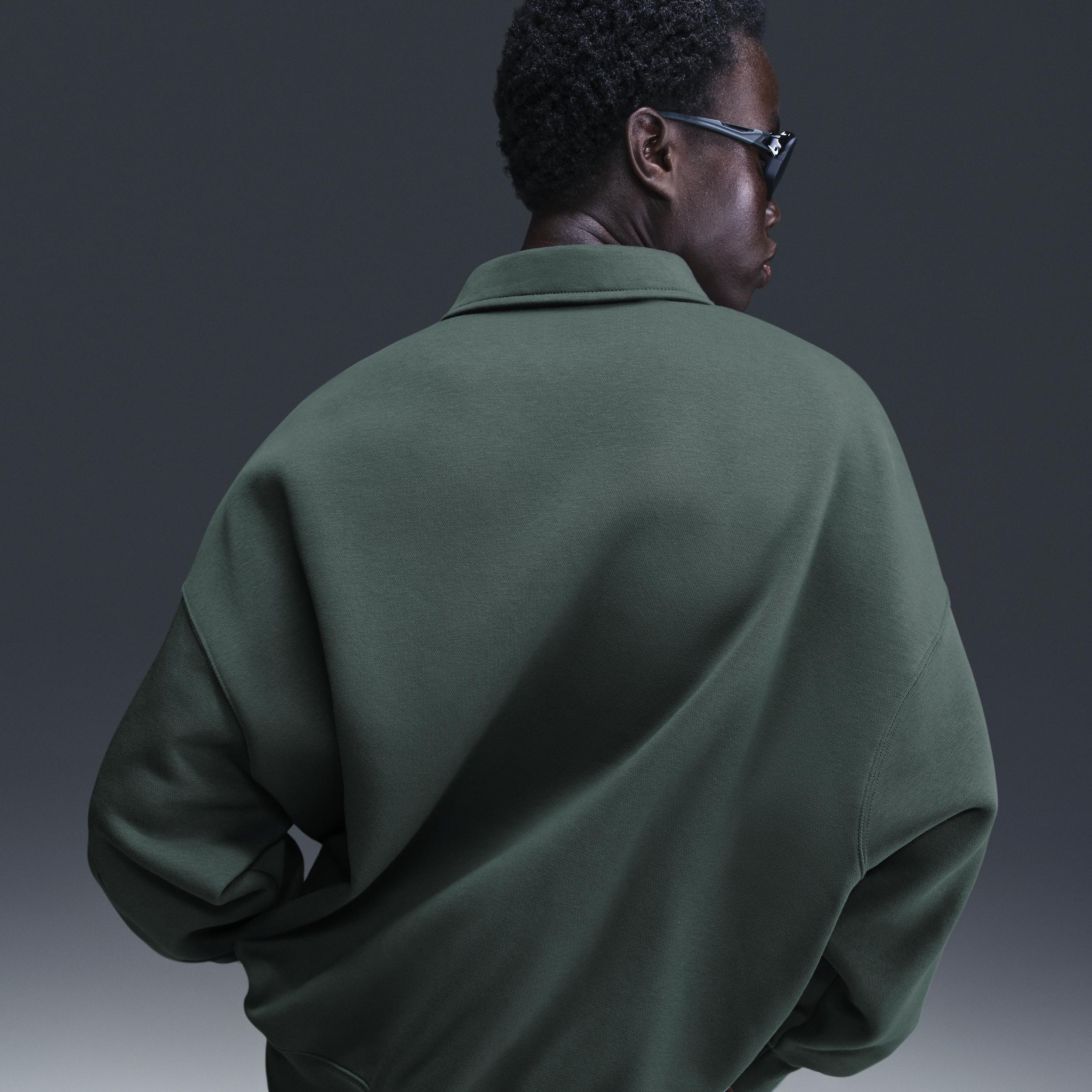 Women's Nike Sportswear Phoenix Fleece Oversized 1/4-Zip Polo Product Image