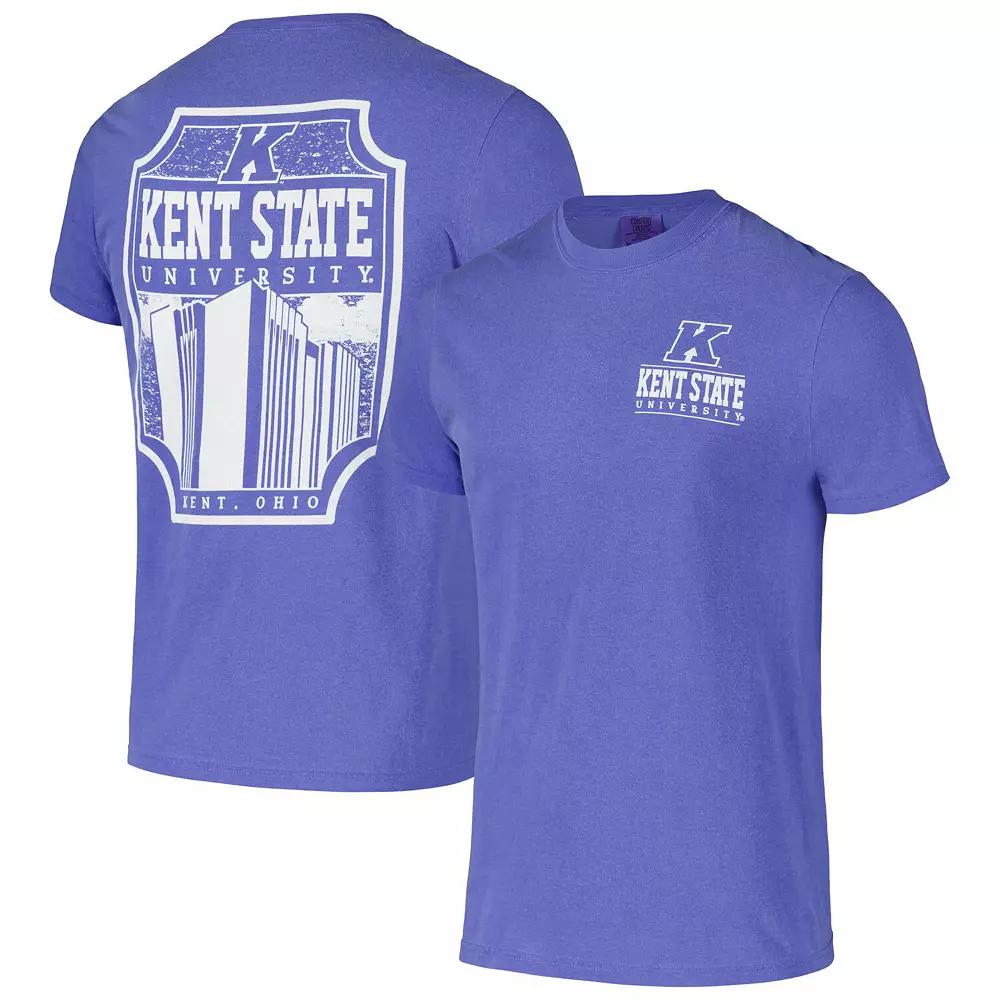 Mens Royal Kent State Golden Flashes Logo Campus Icon T-Shirt Product Image
