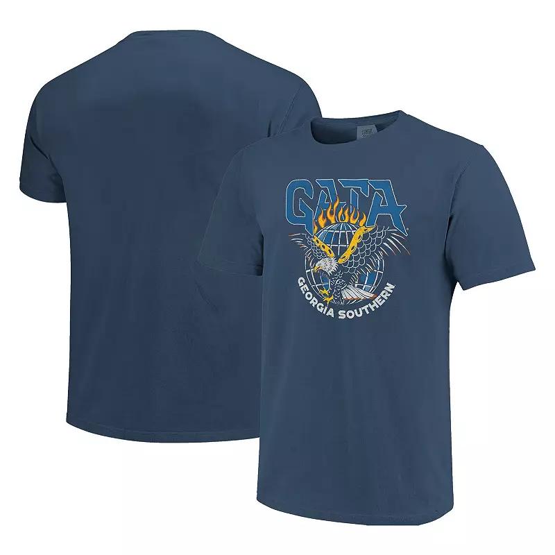 Men's Nike Heather Navy Tennessee Titans Blitz Tri-Blend T-Shirt,  Product Image