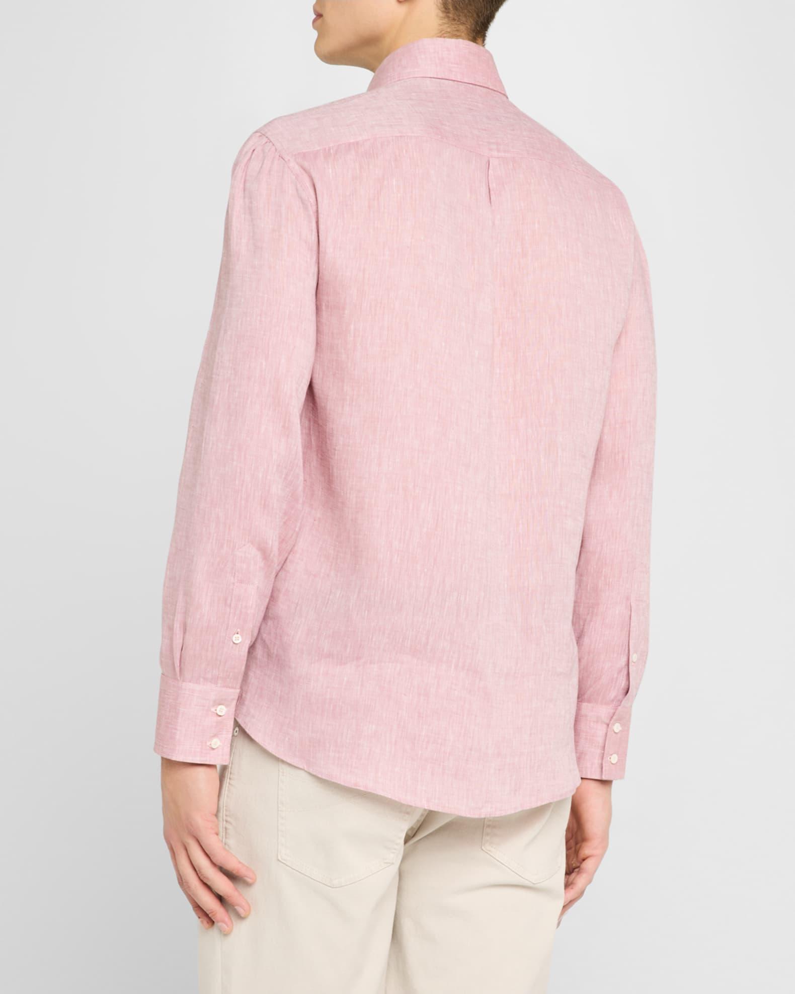 Men's Linen Sport Shirt Product Image