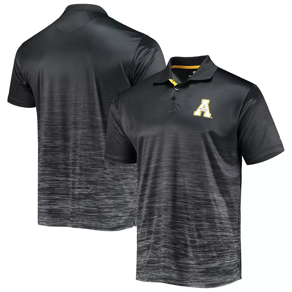 Men's Colosseum Black Appalachian State Mountaineers Marshall Polo, Size: Large, App Black Product Image