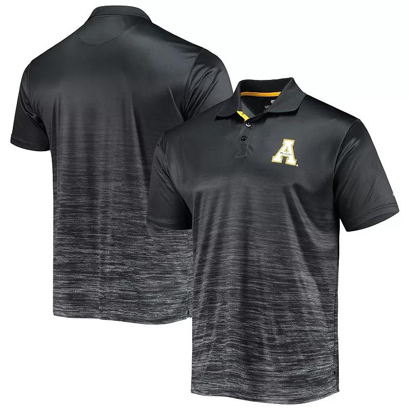 Men's Colosseum Black Appalachian State Mountaineers Marshall Polo, Size: Large, App Black Product Image
