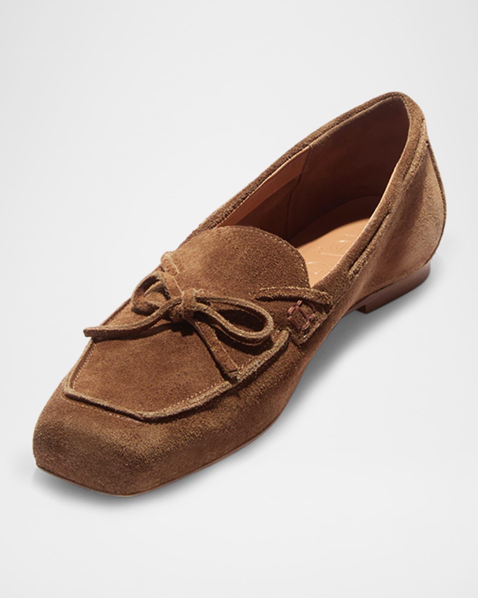 Jasper Calf Suede Boat Loafers Product Image