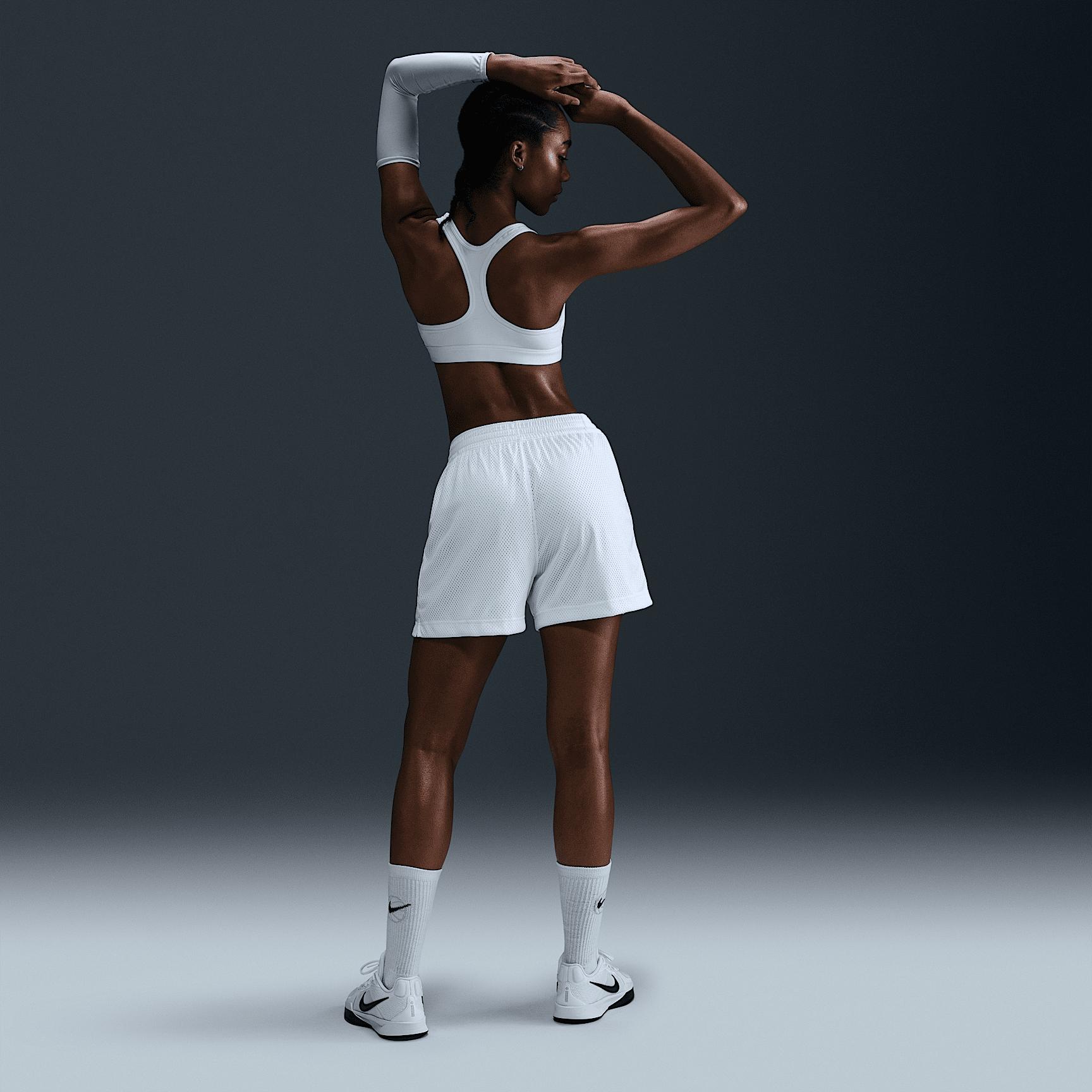 Nike Womens Essential Dri-FIT Mesh Basketball Shorts | HQ8961-100 Product Image