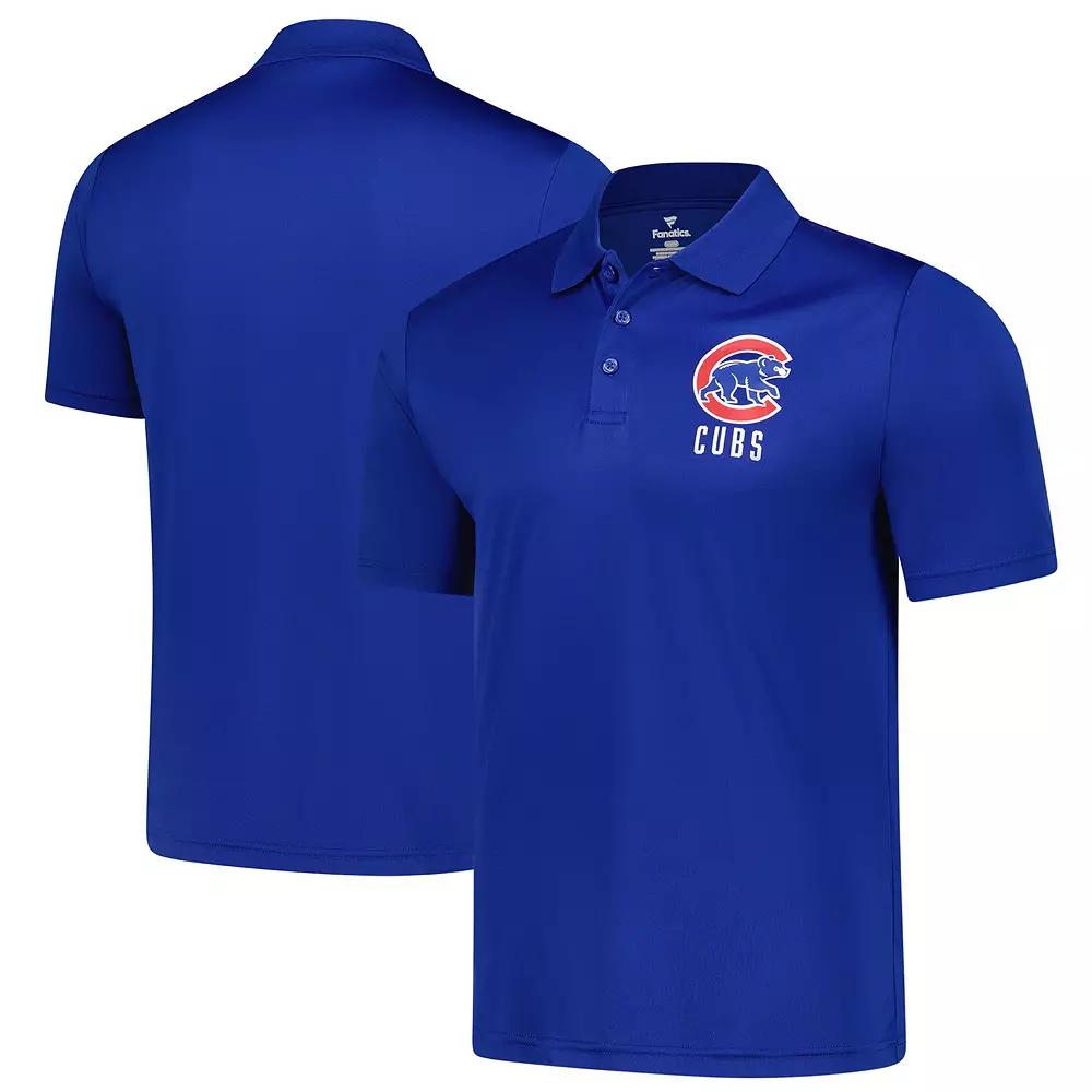 Men's Fanatics Royal Chicago Cubs Team Logo Polo, Size: XL, Blue Product Image