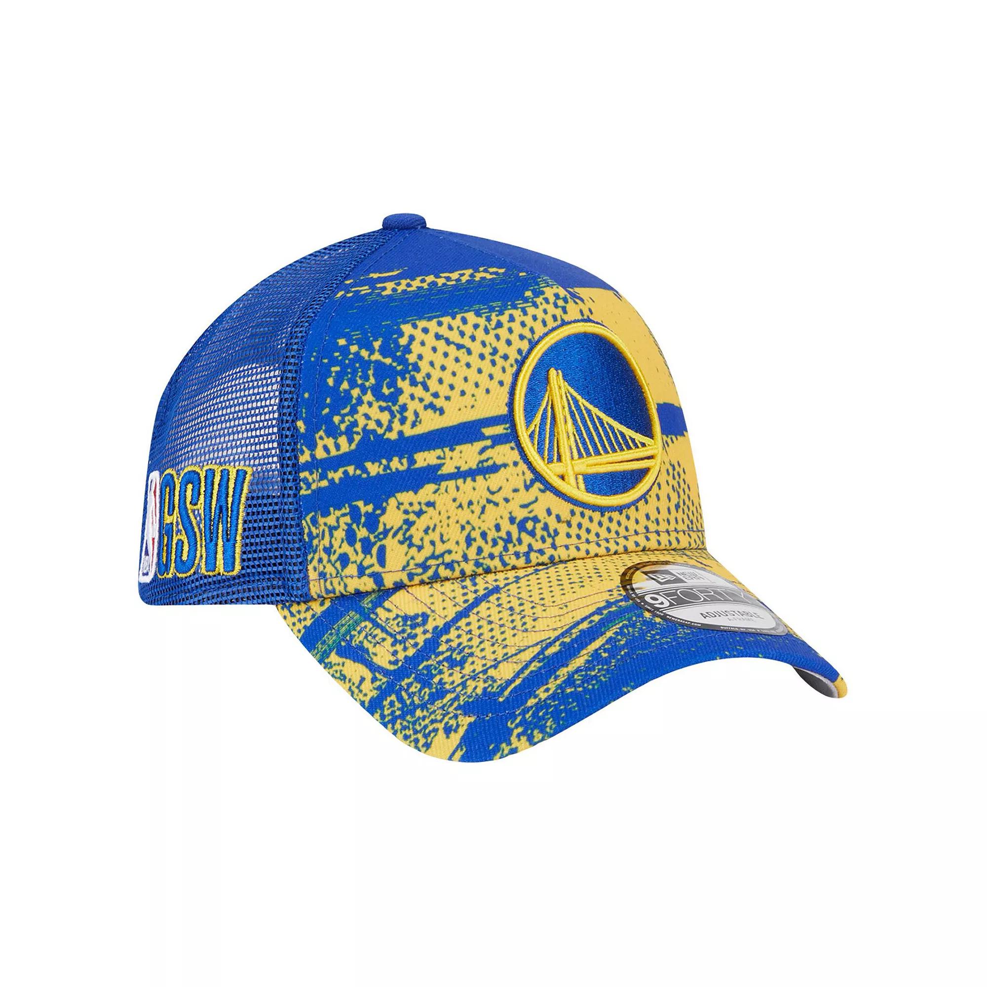New Era Mens Golden State Warriors New Era Warriors A Frame OTC NBA 24 Tip Off Hat - Mens Product Image