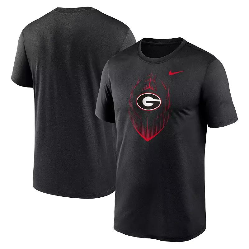 Men's Nike Black Georgia Bulldogs Primetime Legend Icon Performance T-Shirt,  Product Image