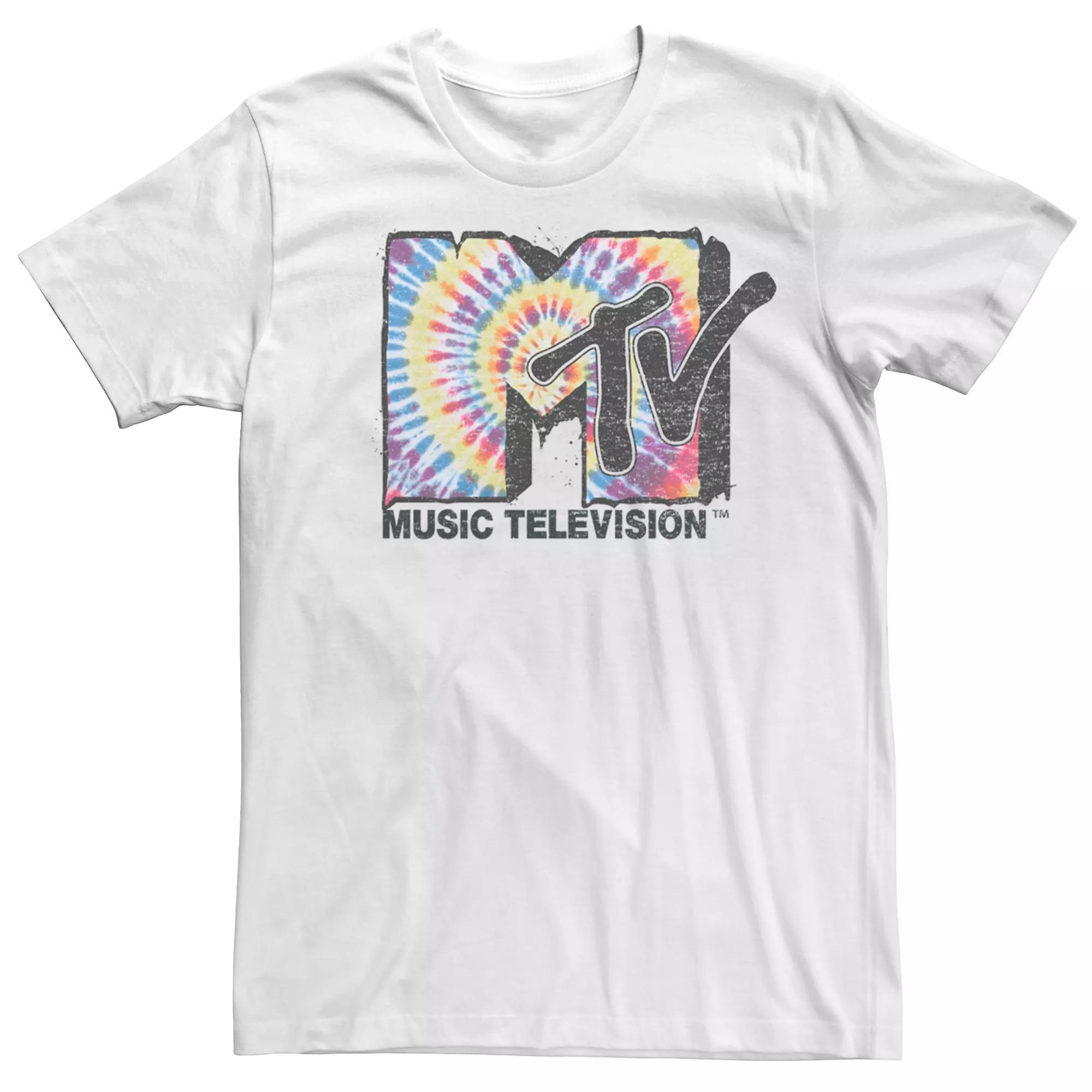 Men's MTV Melting Tie Dye Tee,  Product Image