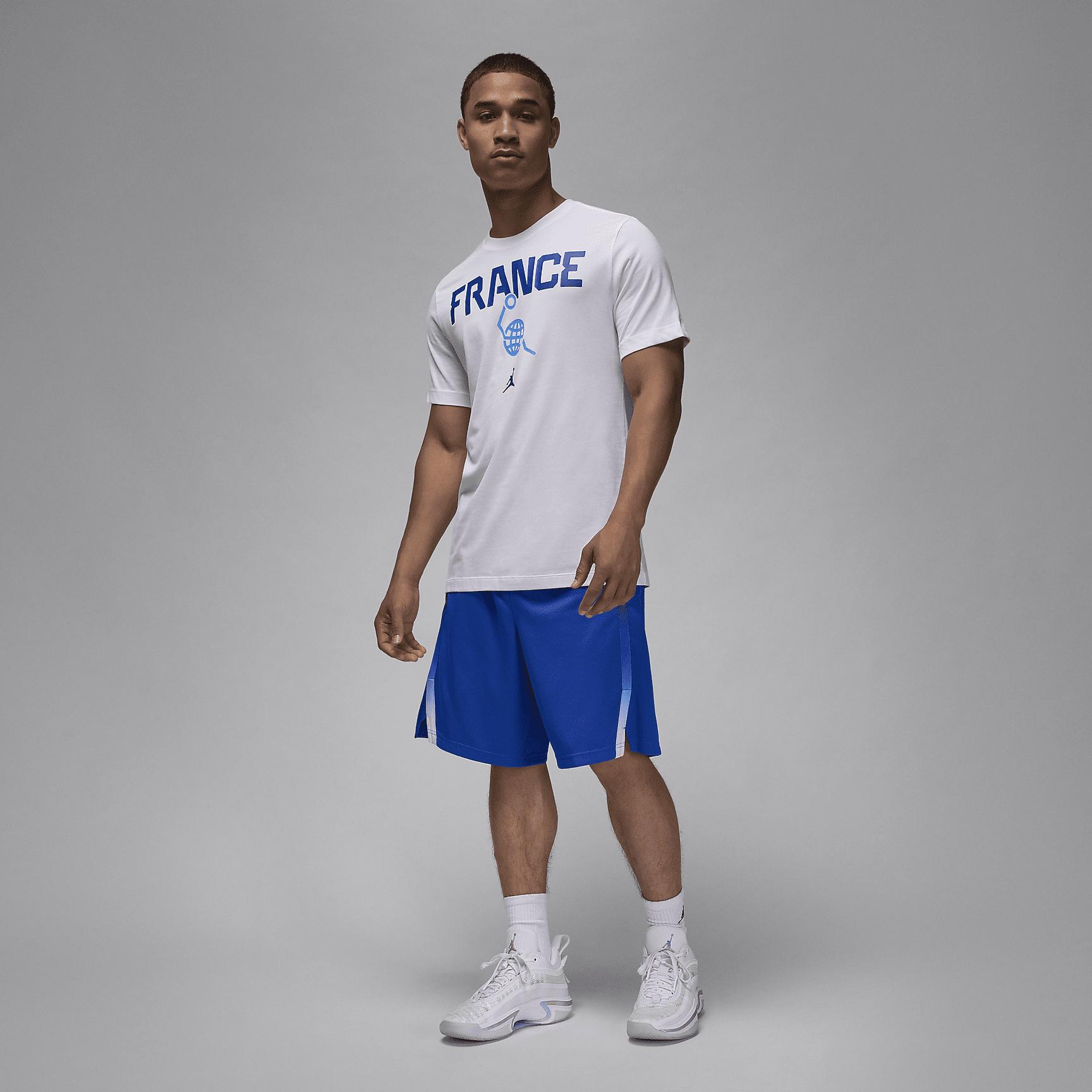 France Nike Men's Basketball T-Shirt Product Image