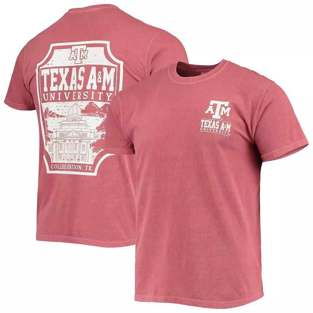 Men's Maroon Texas A&M Aggies Comfort Colors Campus Team Icon T-Shirt, Size: Medium, Red Product Image