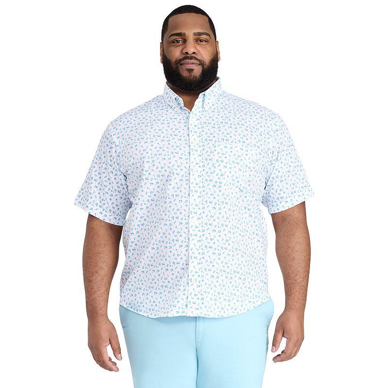 Big & Tall IZOD Advantage Classic-Fit Performance Button-Down Shirt, Mens Product Image
