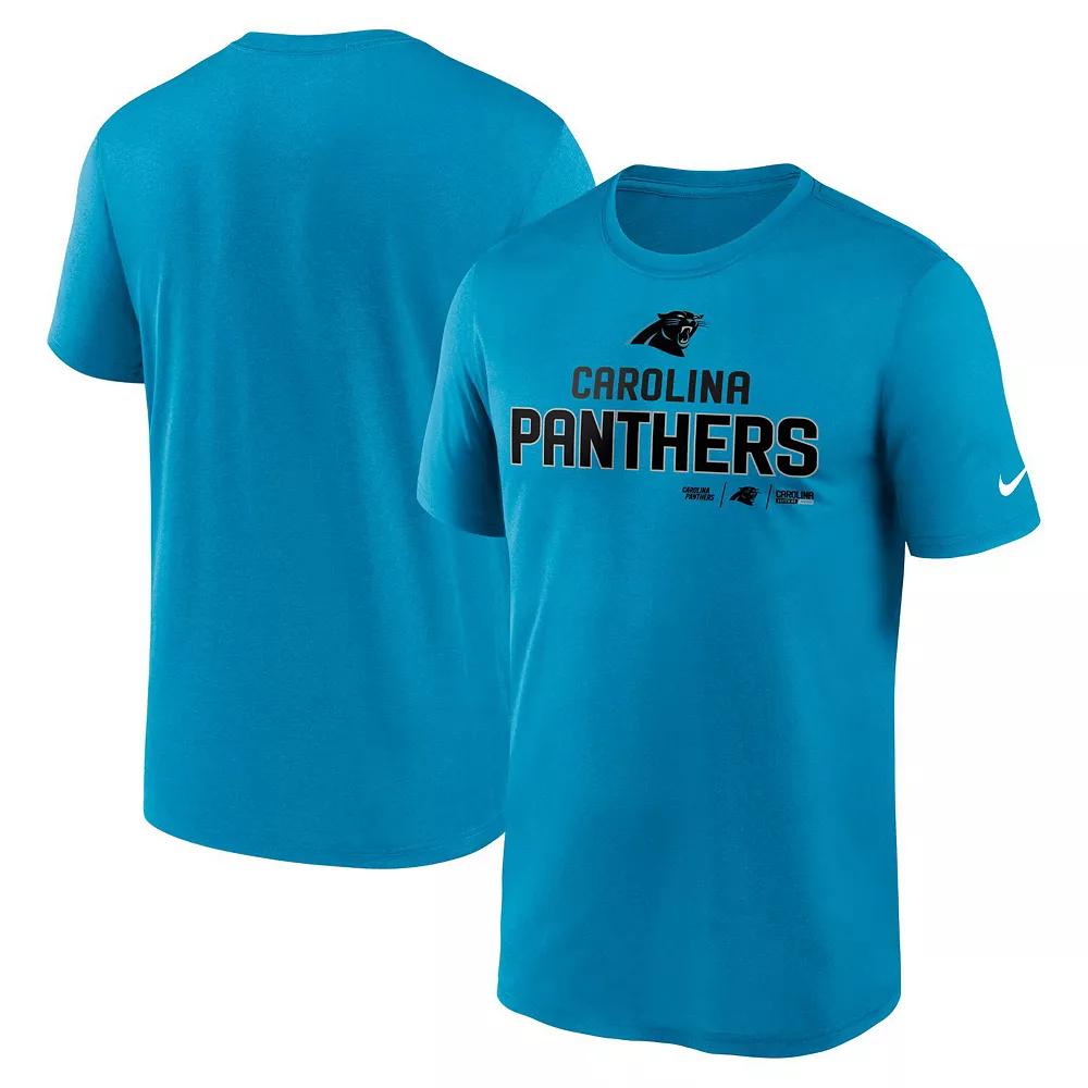 Men's Nike Blue Carolina Panthers Legend Community Performance T-Shirt,  Product Image