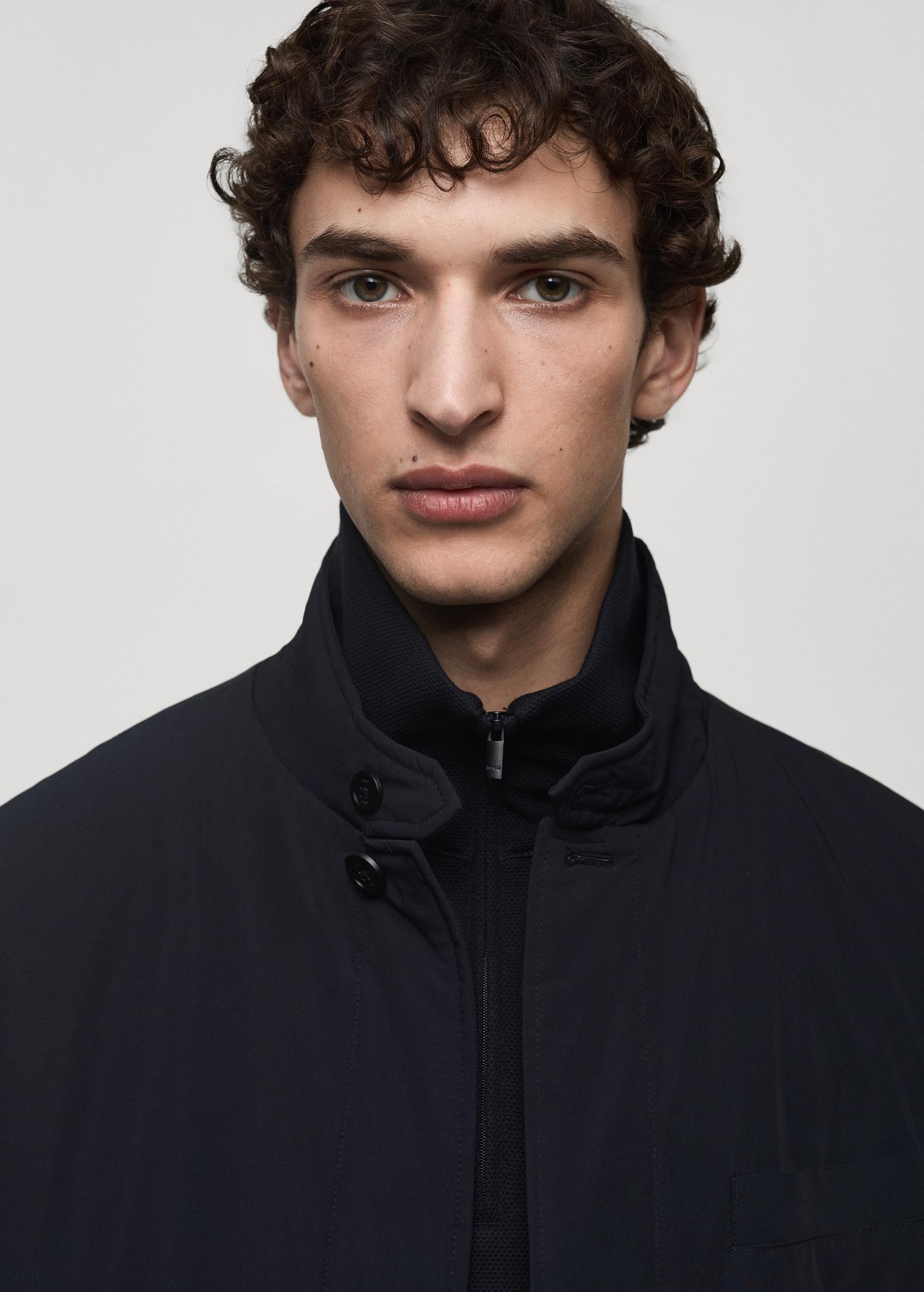 Waterproof jacket with Thermore® padding - Men | MANGO USA Product Image