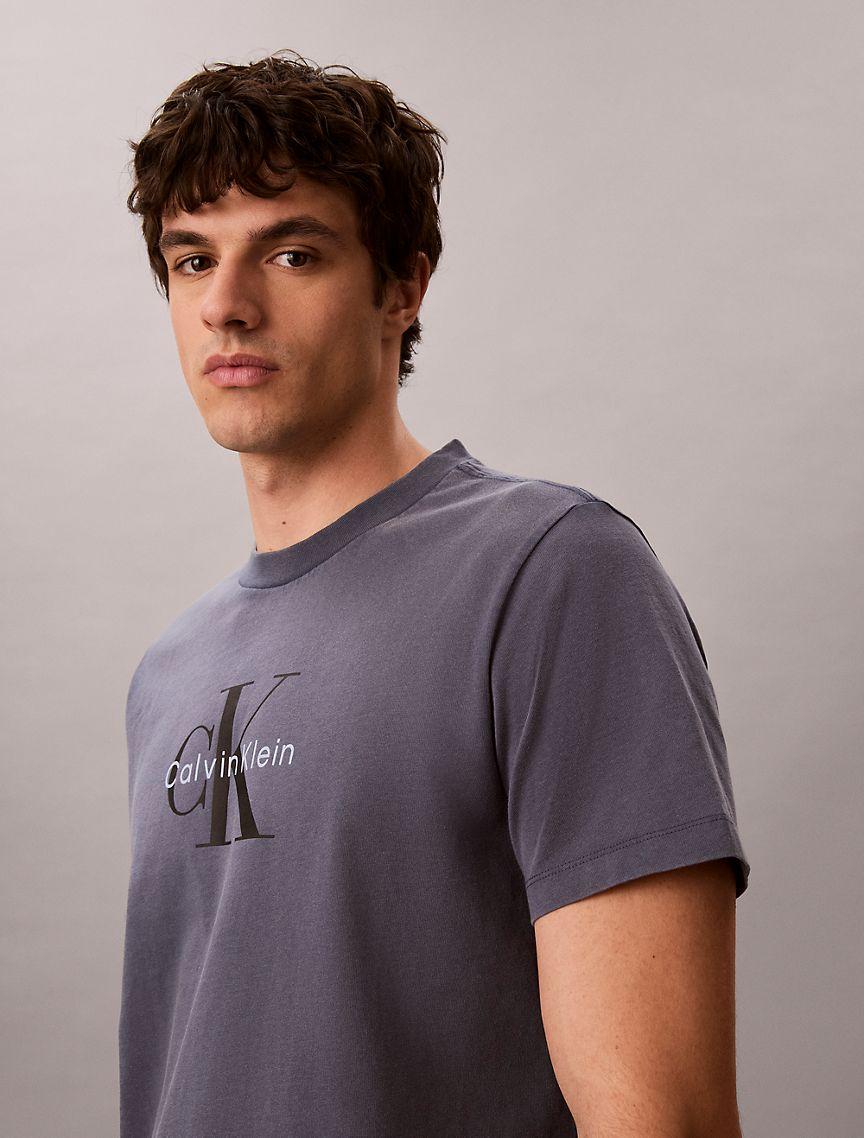 Acid Wash Monologo Tee Product Image