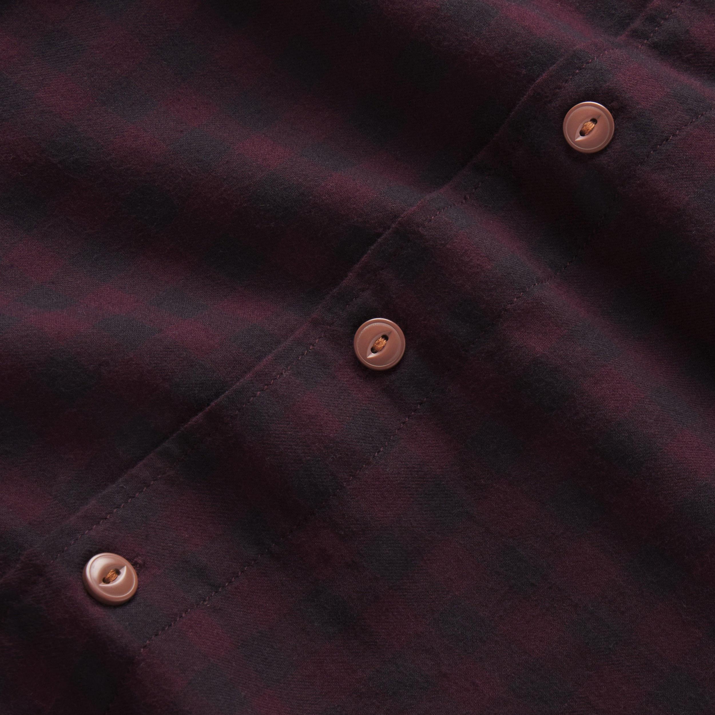 Belvedere Heather Lux Flannel - Blueberry Product Image