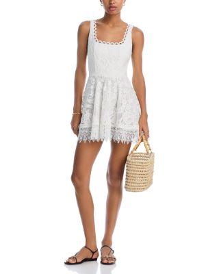Havana Lace Mini Dress Product Image