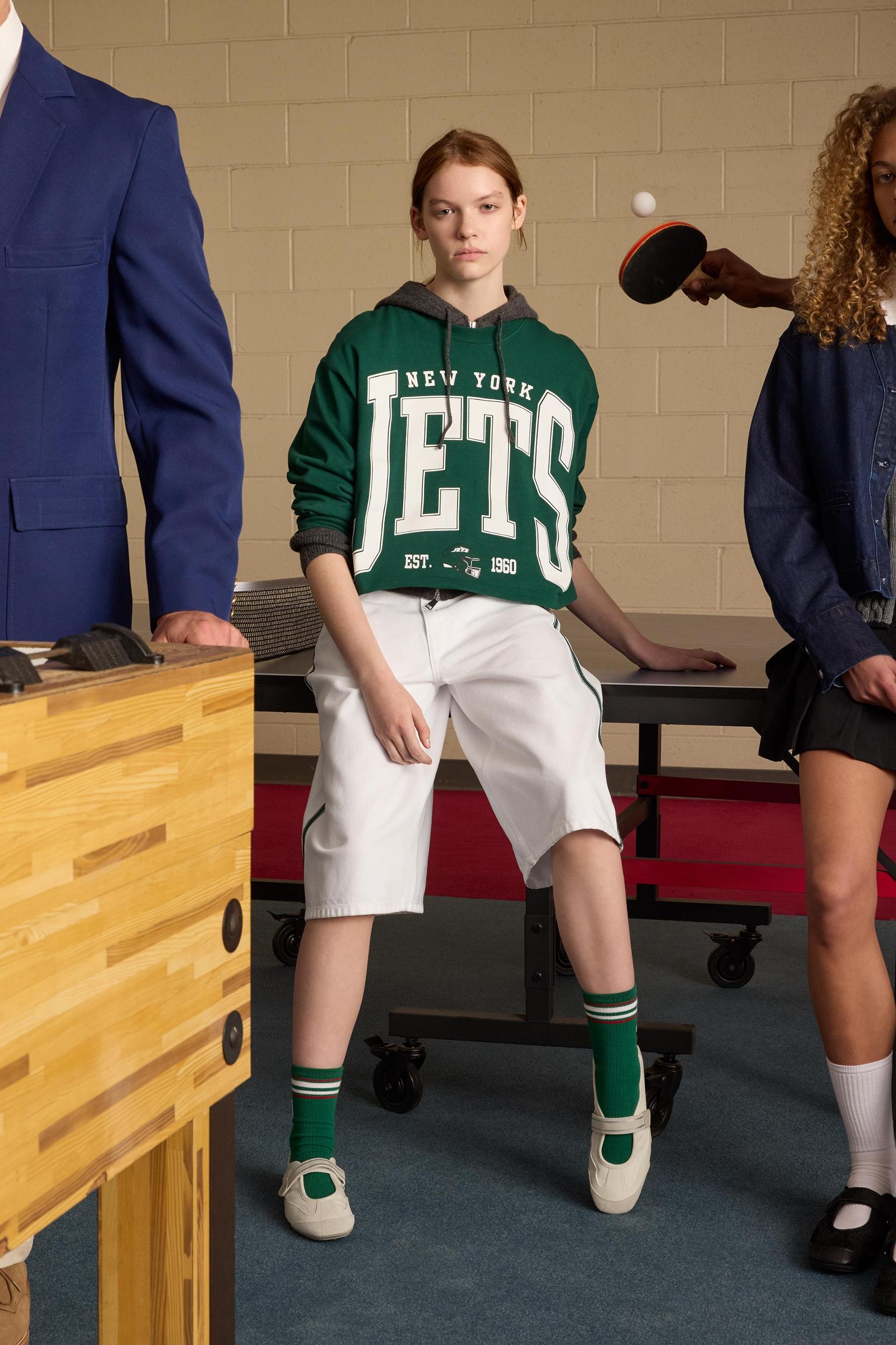 NFL JETS FLEECE T-SHIRT Product Image