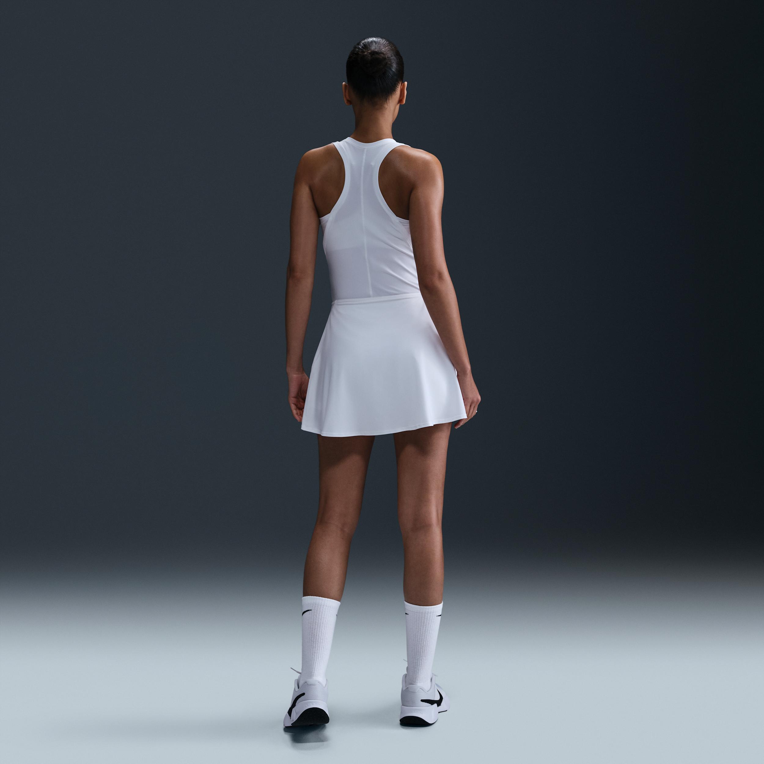 Nike Womens Victory Dri-FIT Short Flouncy Tennis Skirt | FD5577-010 Product Image