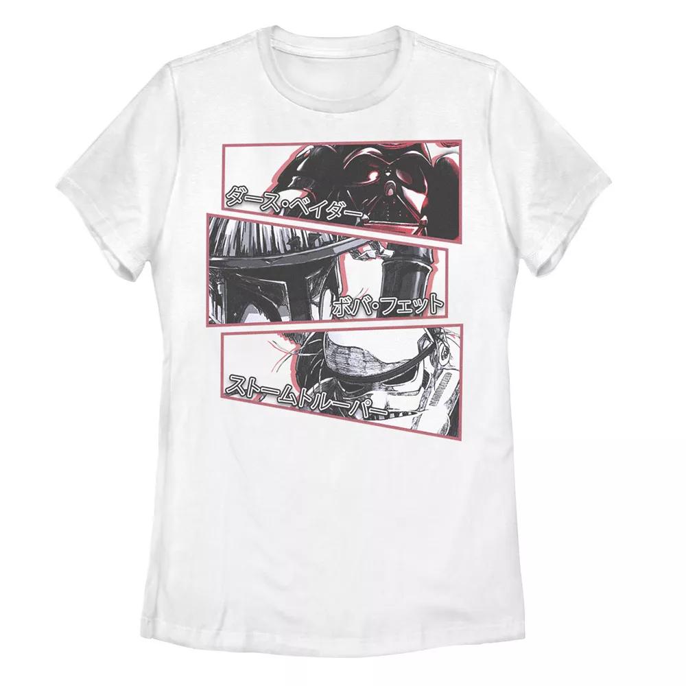 Juniors' Star Wars: Visions Stacked Panel Poster Tee, Women's,  Product Image