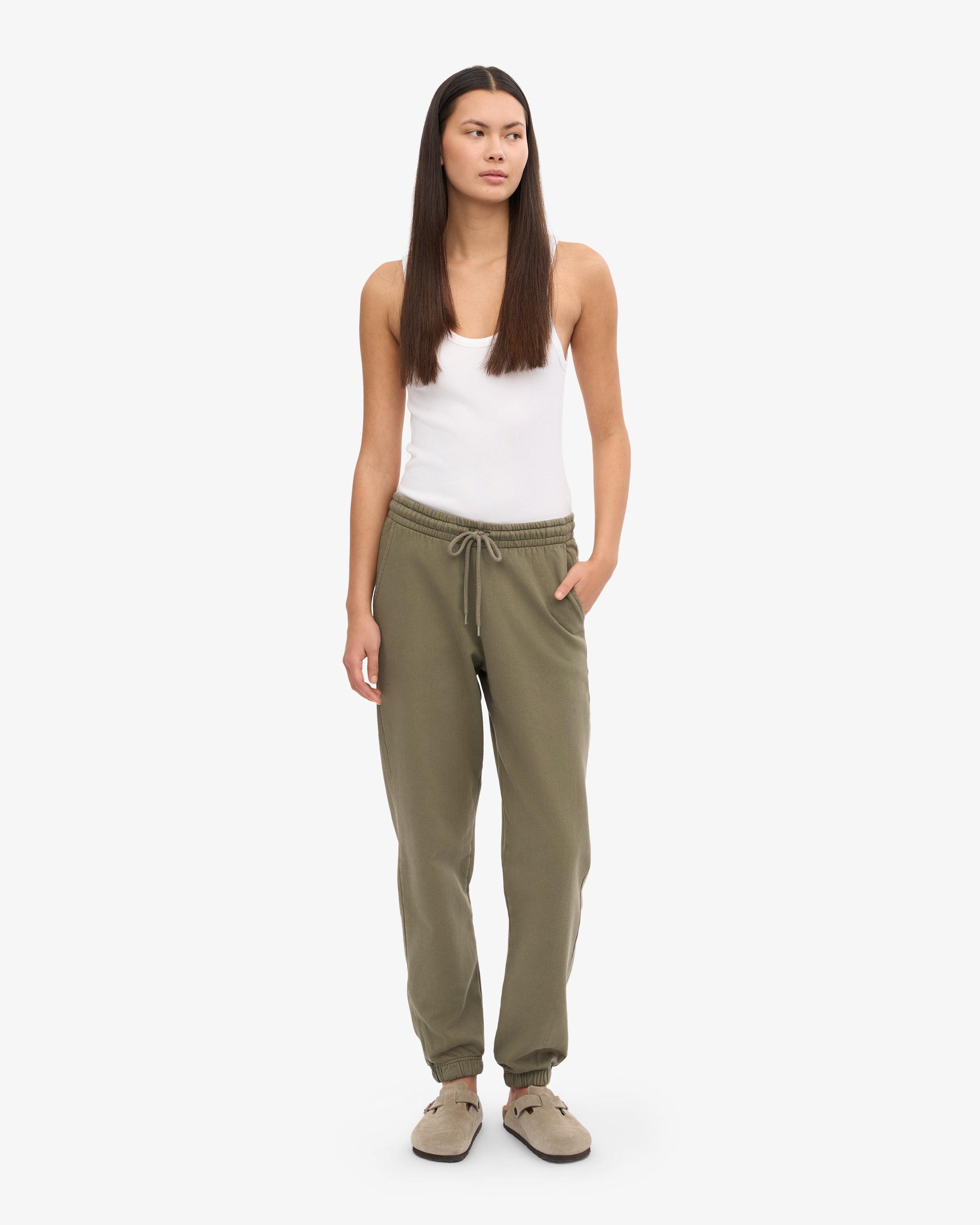 Organic Sweatpants - Dusty Olive Product Image