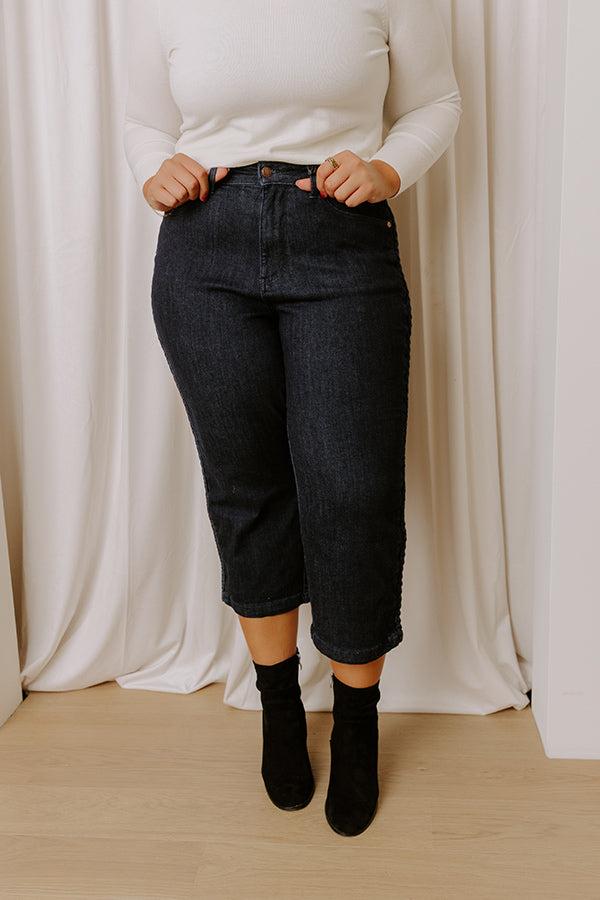 JUDY BLUE Kinsley High Waist Wide Leg Jean Curves Product Image