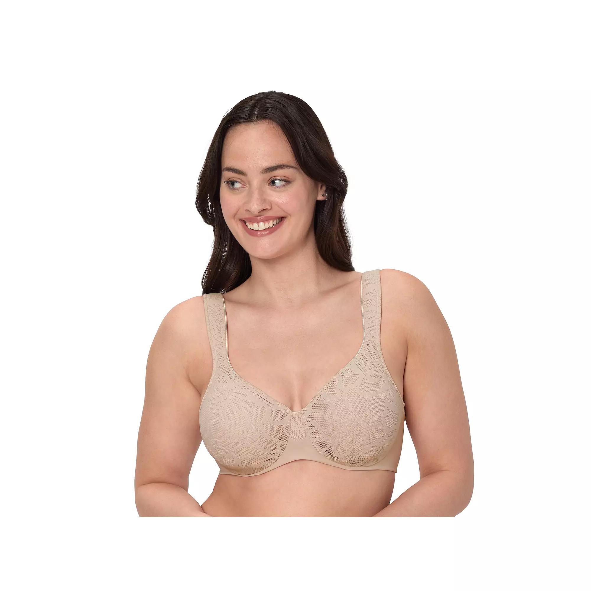 Bali®'s Coolest Smoothing Underwire Minimizer Bra DF4584, Women's, Size: 42 D, Brown Product Image