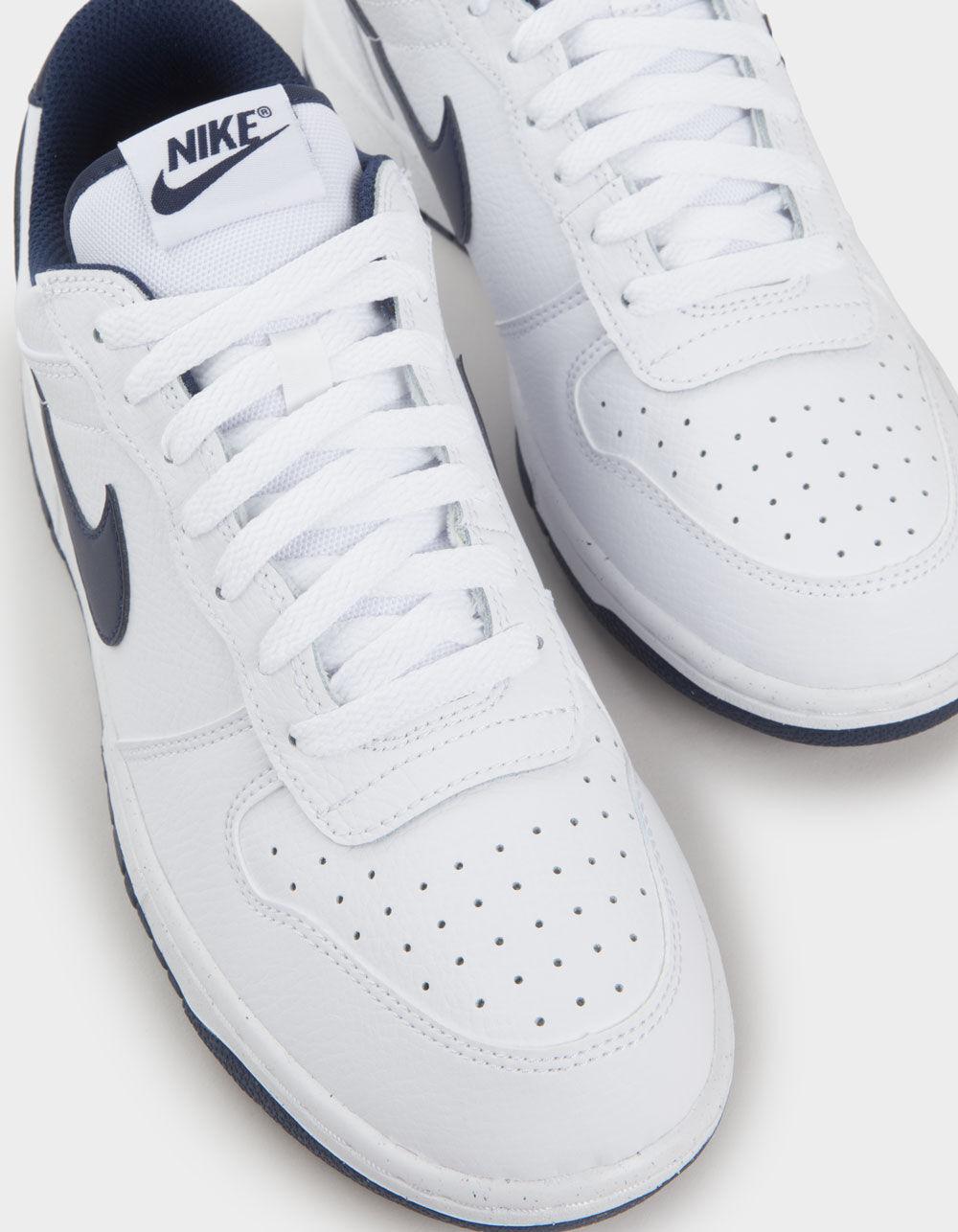 NIKE Big Nike Low Mens Shoes - WHT/NVY Product Image