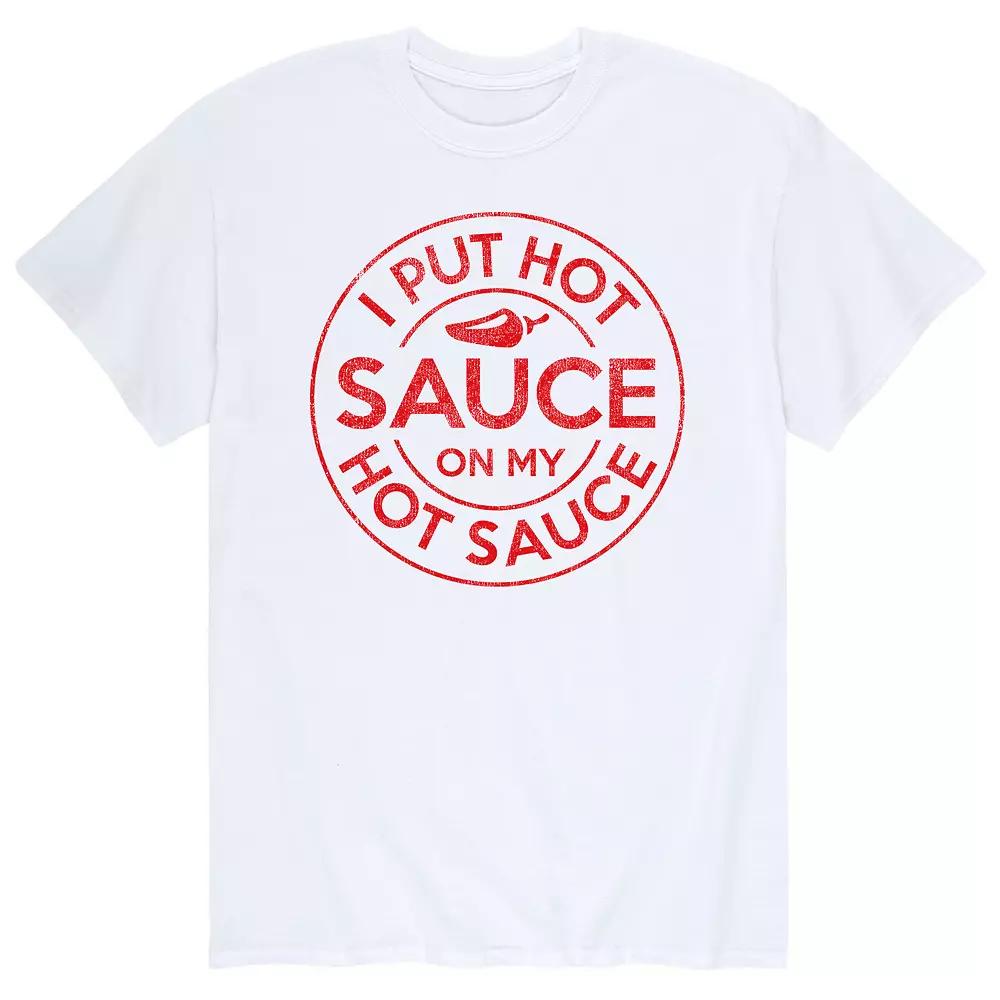 Men's Lot'Sauce On Hot Sauce Tee,  Product Image