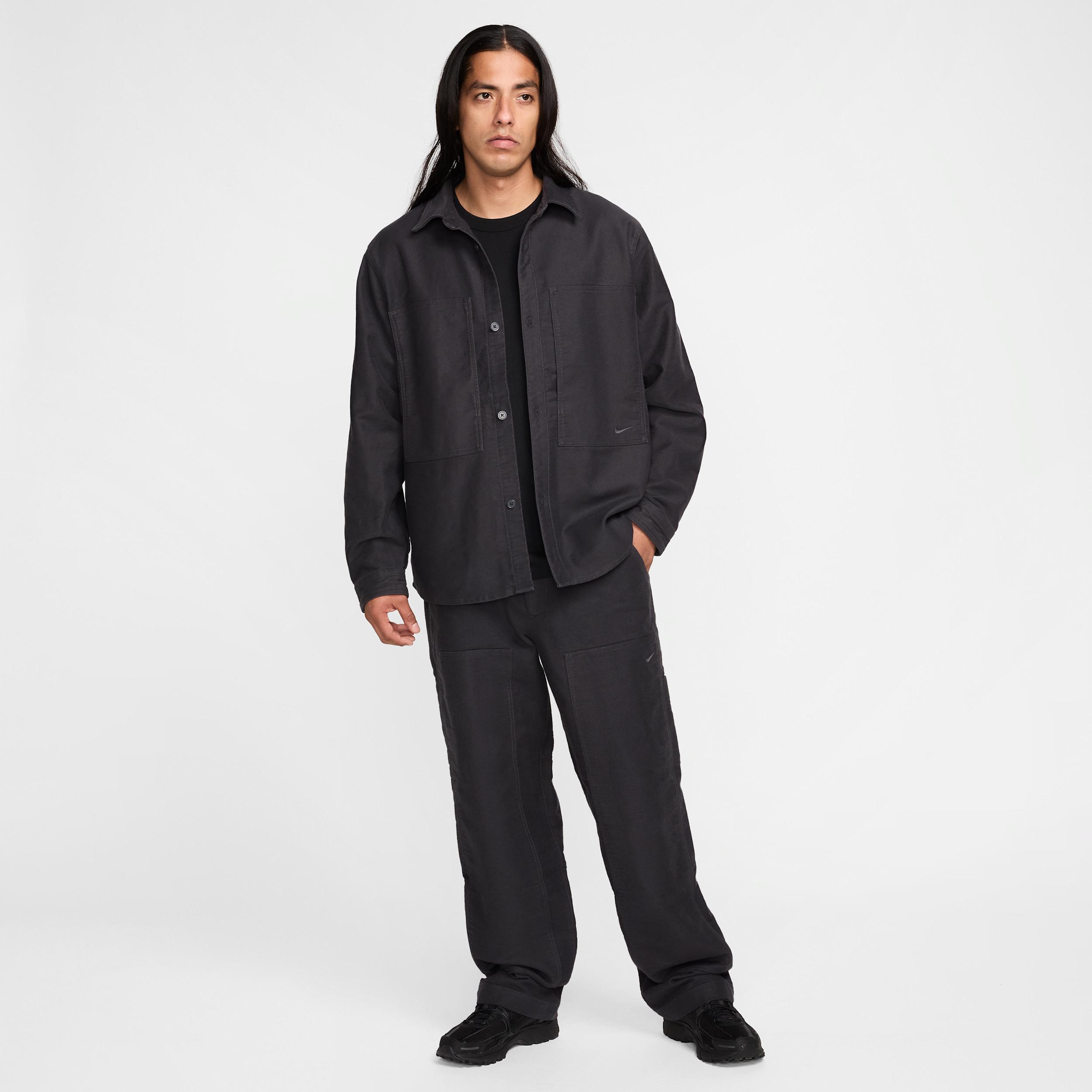 Nike Mens Life Long-Sleeve Chamois Field Shirt | FB7742-060 Product Image