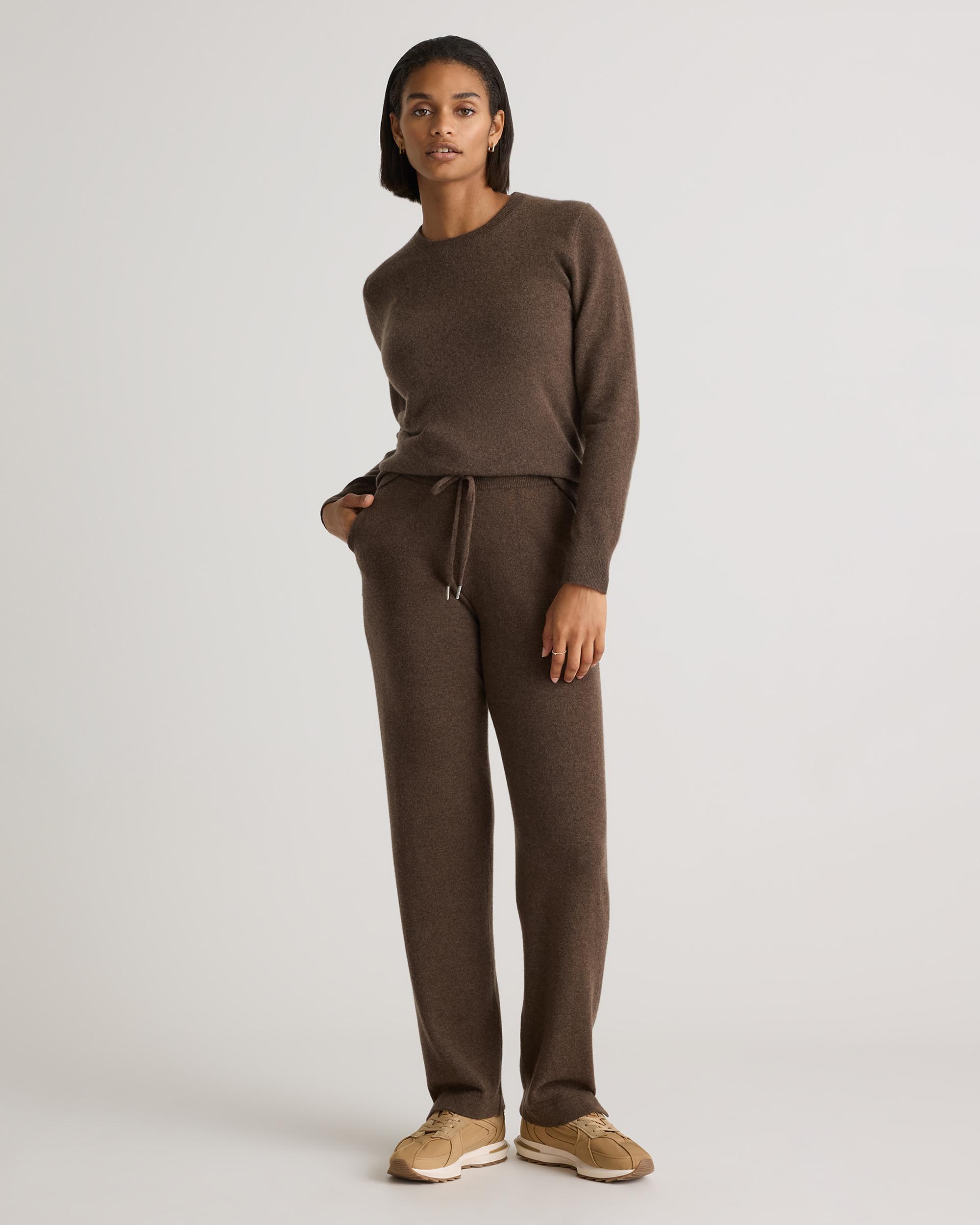 Quince | Women's Mongolian Cashmere Straight Leg Pants Product Image