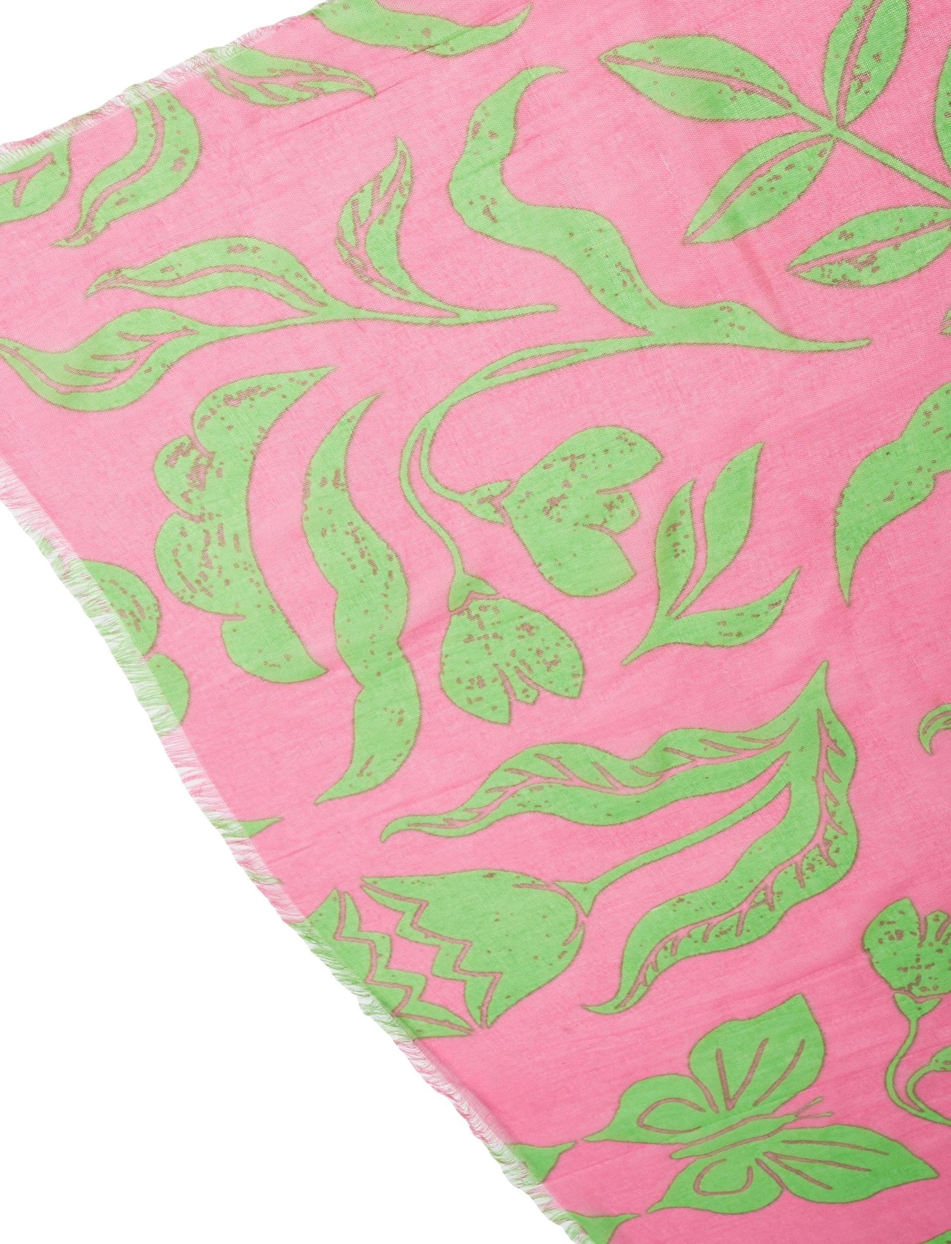 Scarf with floral pattern Product Image