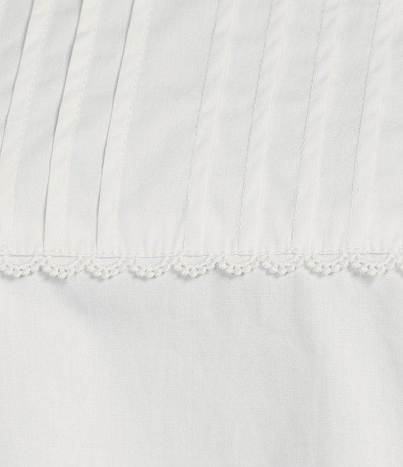 Sugarlips Poplin Crew Neck Short Sleeve Woven Top Product Image