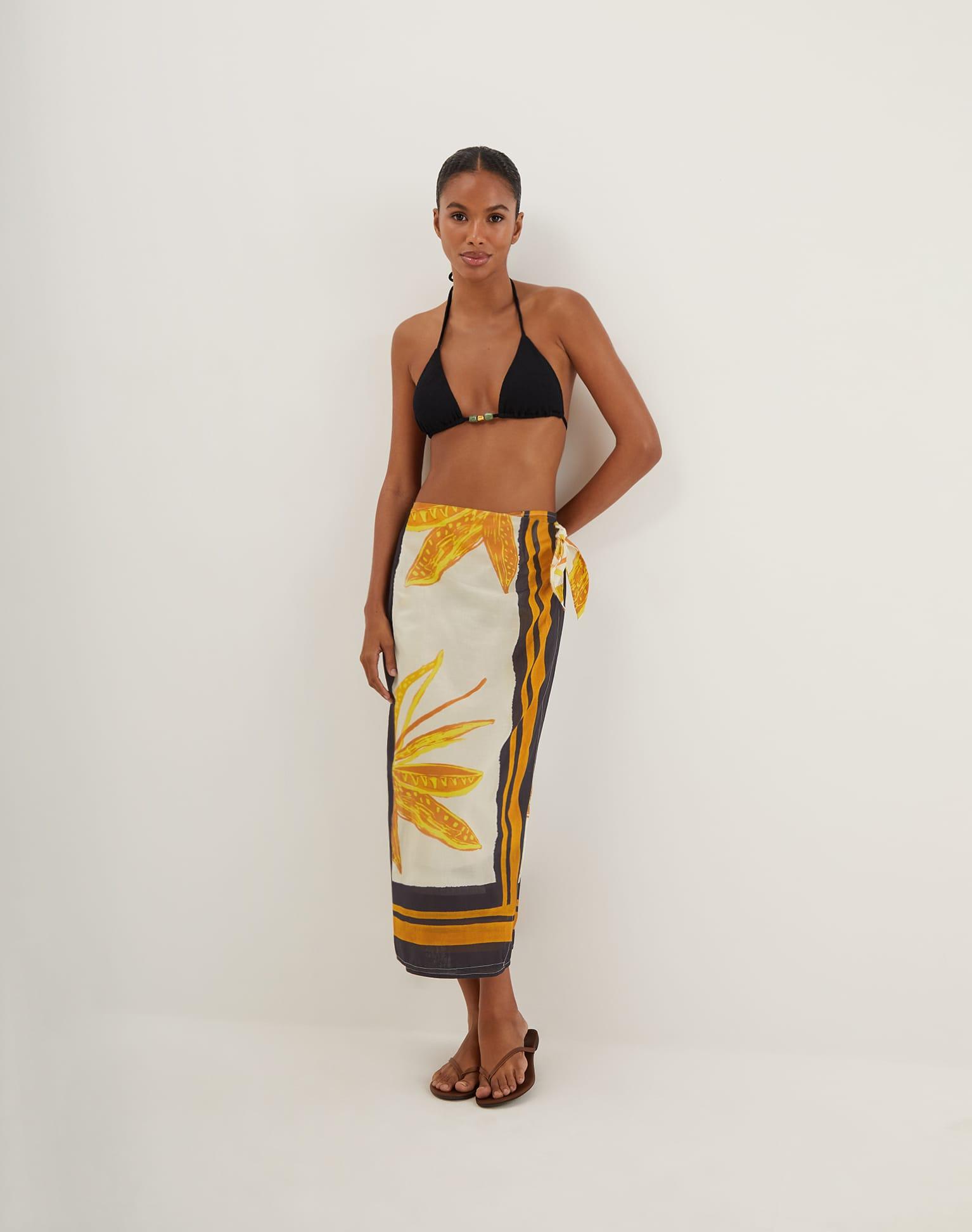 Flora Wrap Pareo - Tuscan Product Image