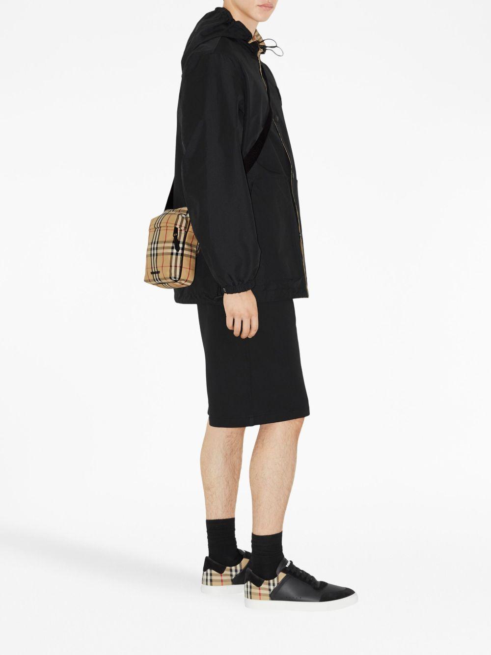 Vintage check-print sneakers Product Image