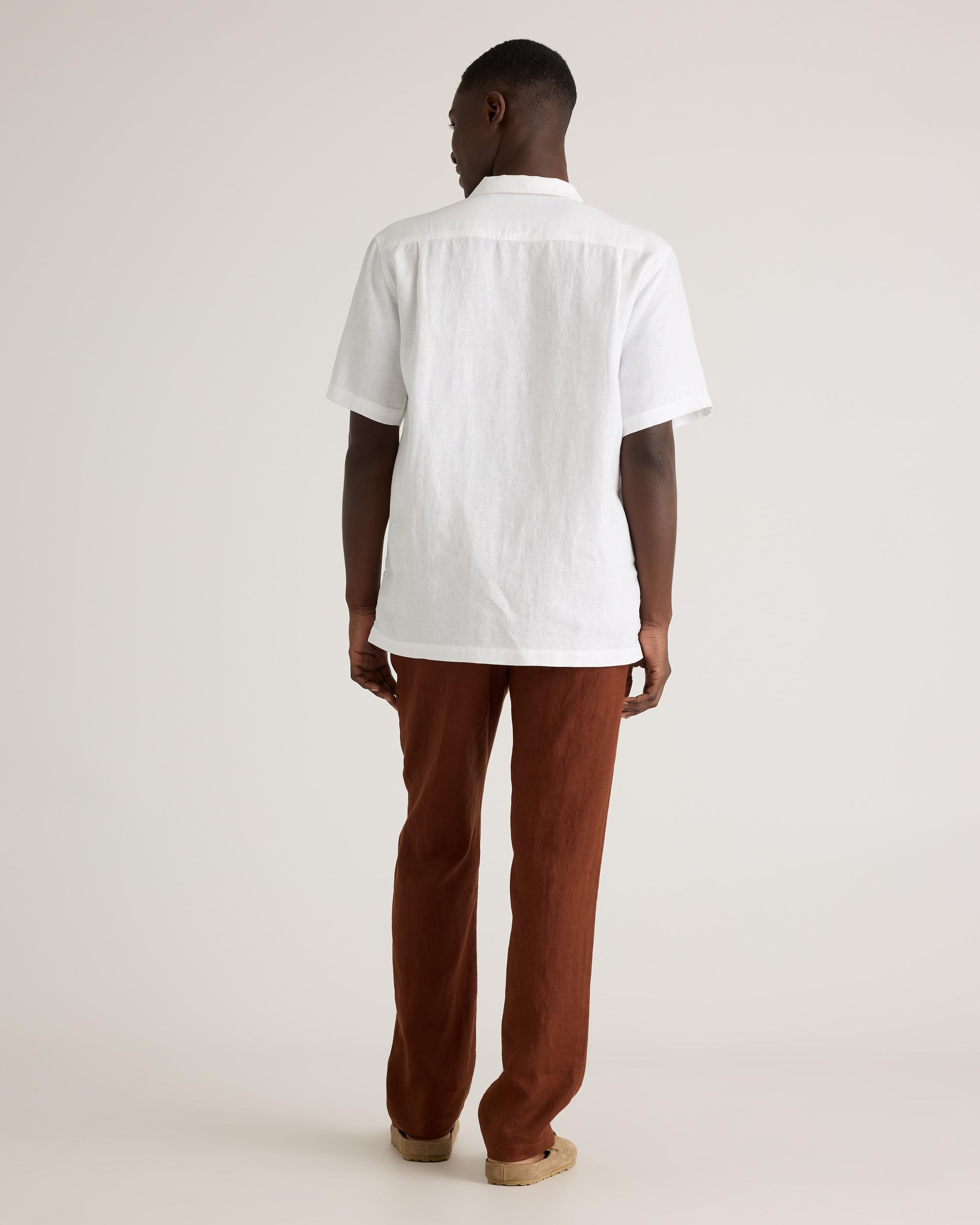 Quince | Men's 100% European Linen Camp Shirt Product Image