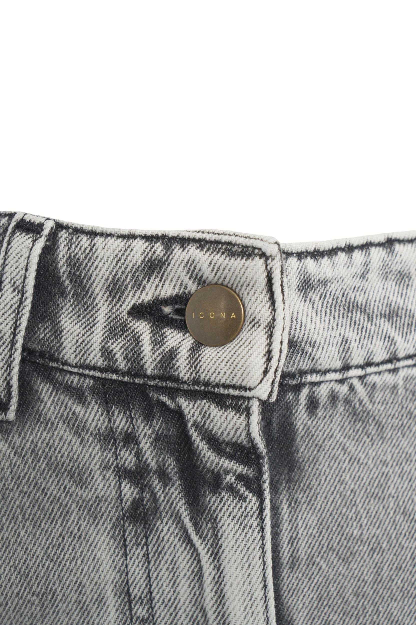 Denim midi skirt Product Image