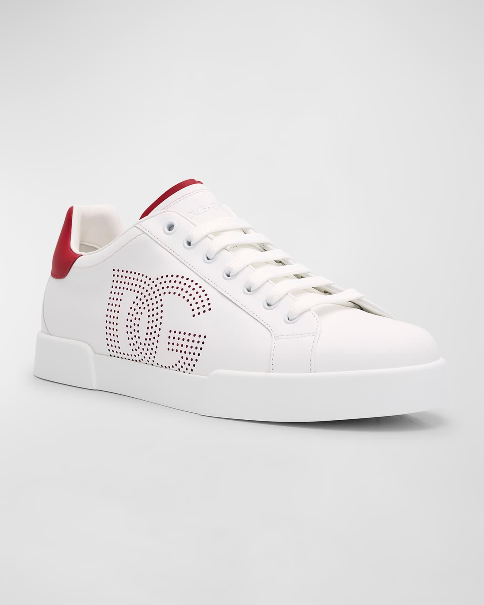 Men's Bicolor Leather DG Sneakers Product Image