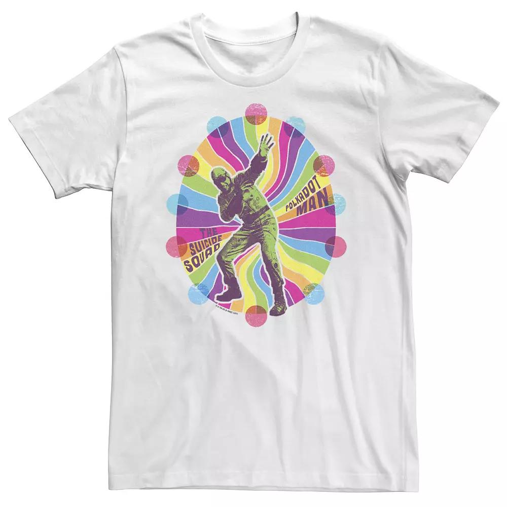 Big & Tall The Suicide Squad Polka-Dot Man Color Splash Tee, Men's,  Product Image