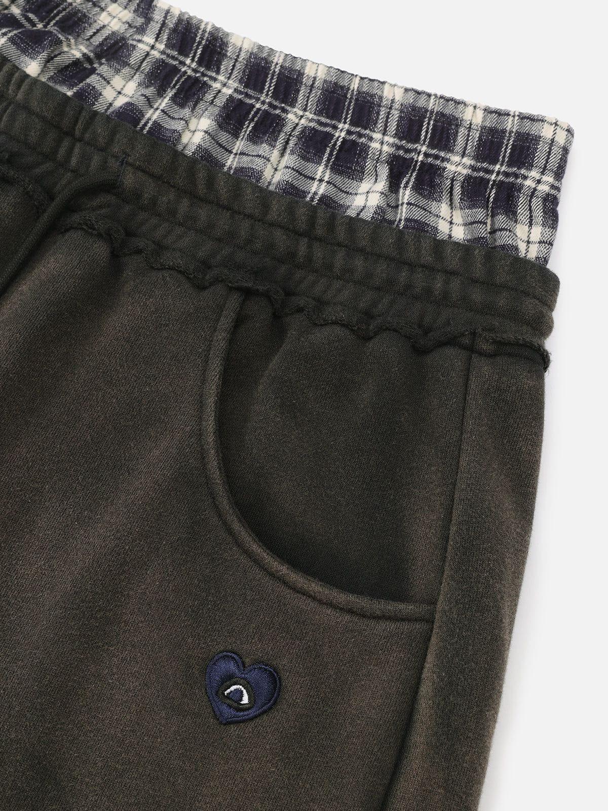 Aelfric Eden Double Waist Vintage Baggy Sweatpants Product Image