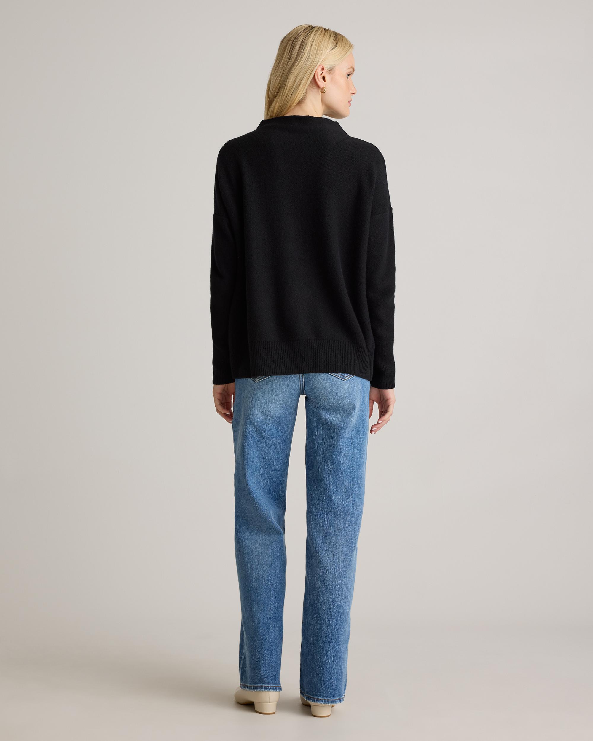 Quince | Women's Mongolian Cashmere Funnel Neck Sweater Size XL Product Image