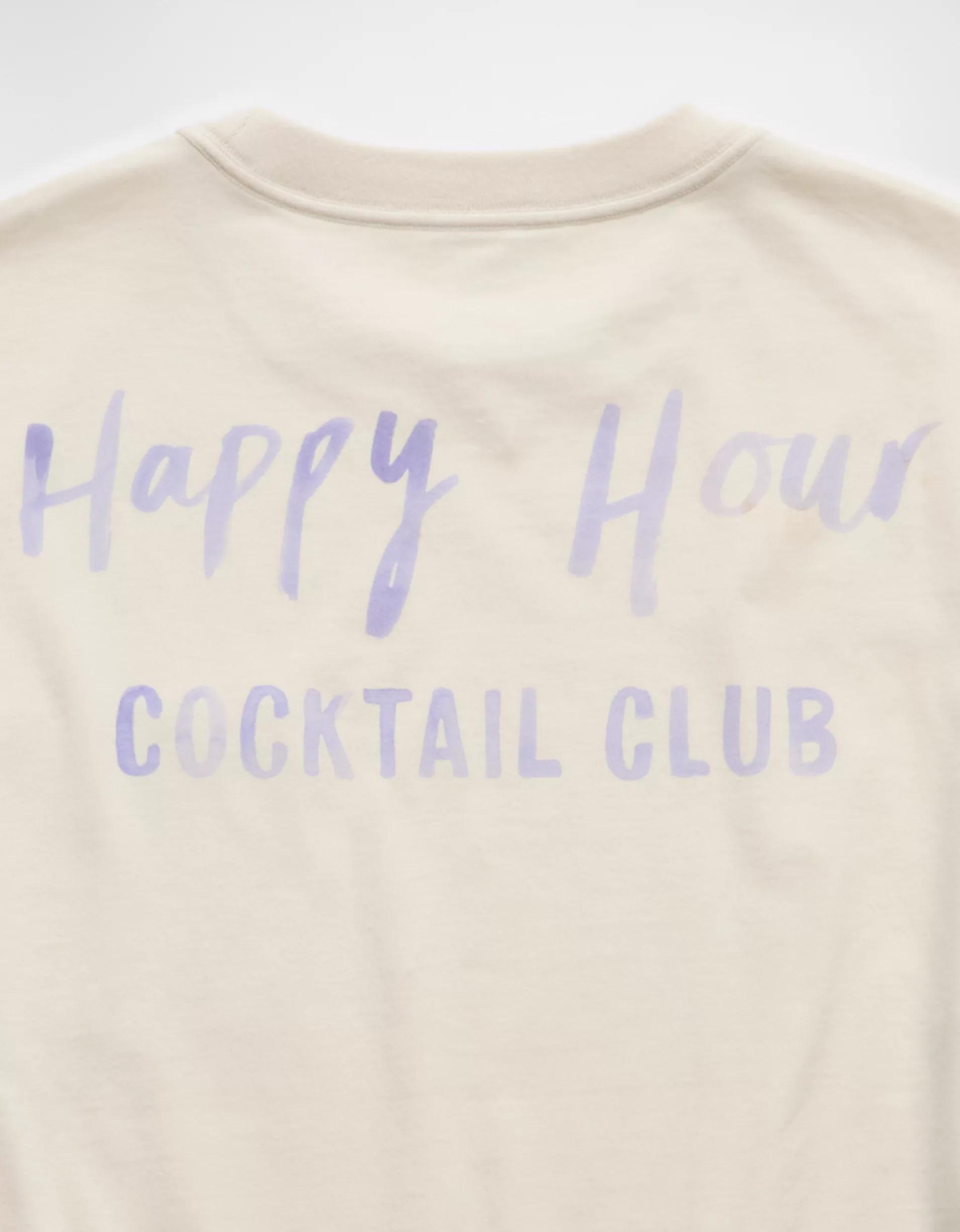AE Boxy Happy Hour Graphic T-Shirt Product Image
