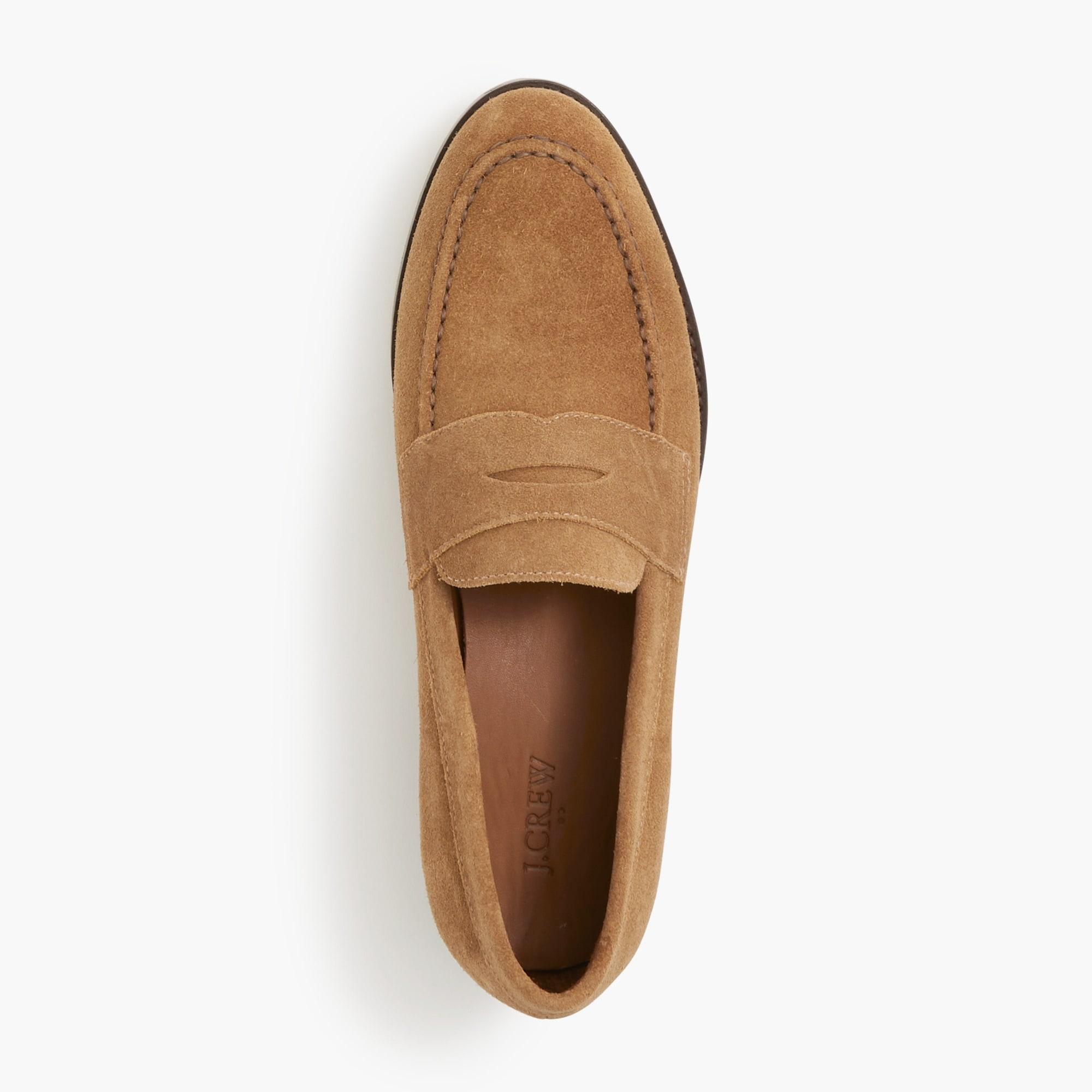 Suede dress loafers Product Image
