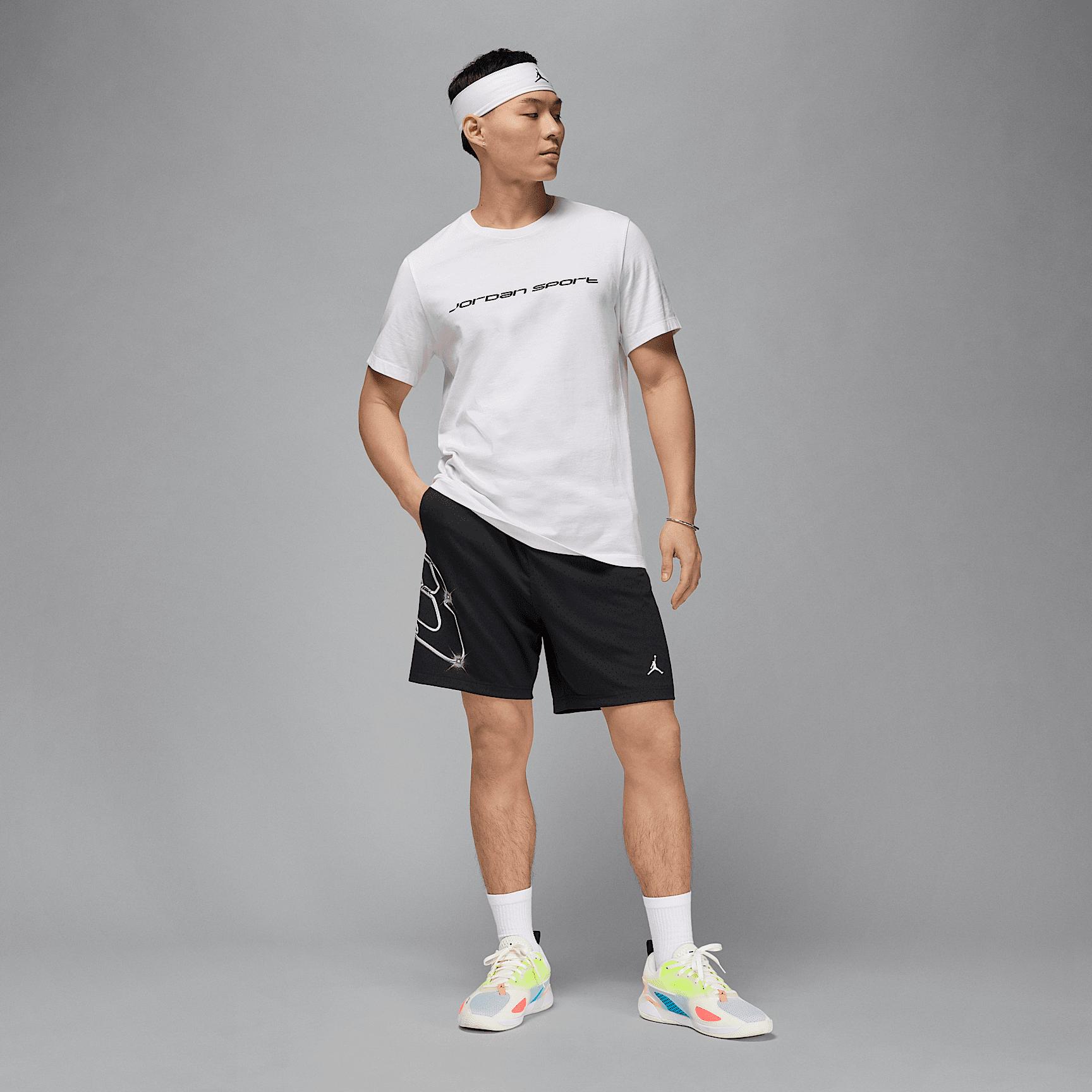 Mens Jordan Sport Dri-FIT Graphic Shorts | HF9943-543 Product Image