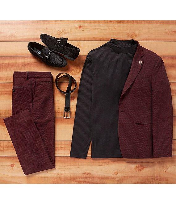 Roundtree & Yorke Hi-Lo Reversible Leather Belt Product Image