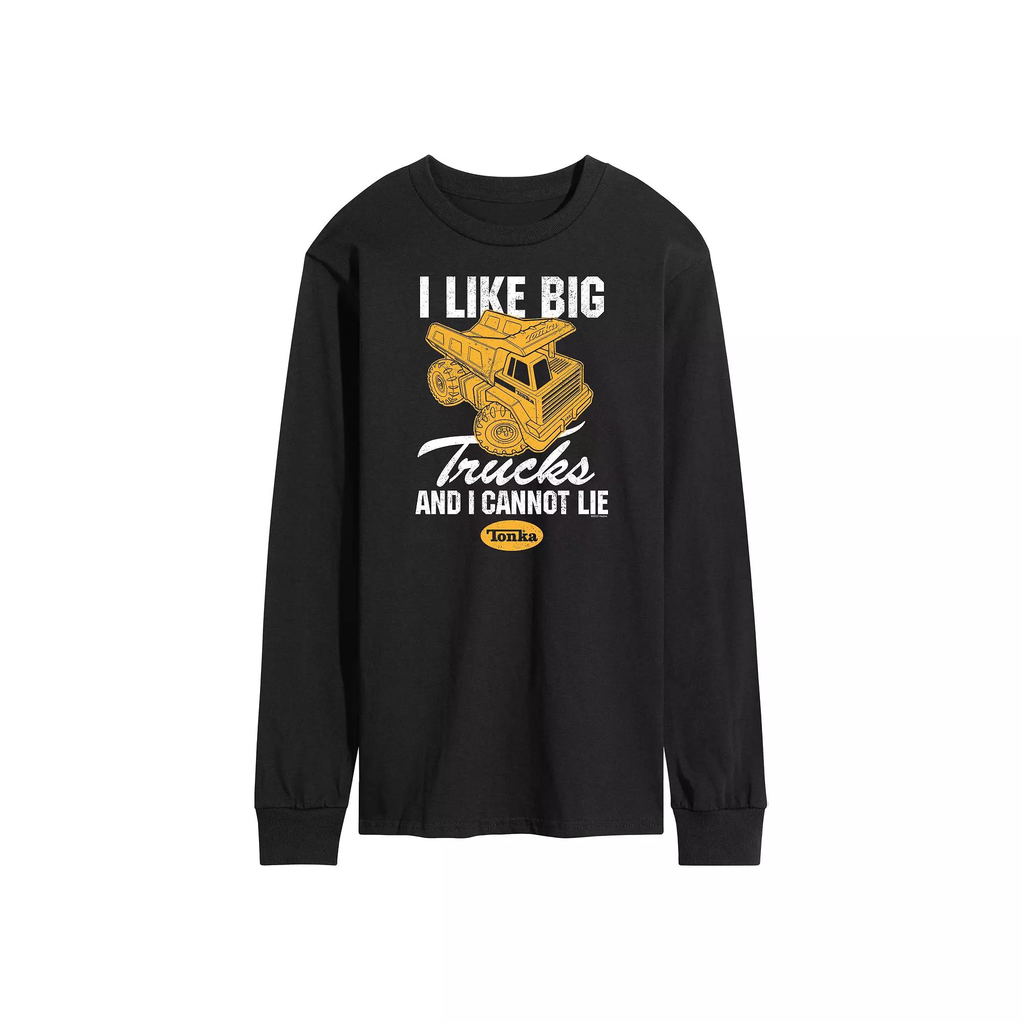 Men's Tonka I Like Big Trucks Long Sleeve Graphic Tee,  Product Image