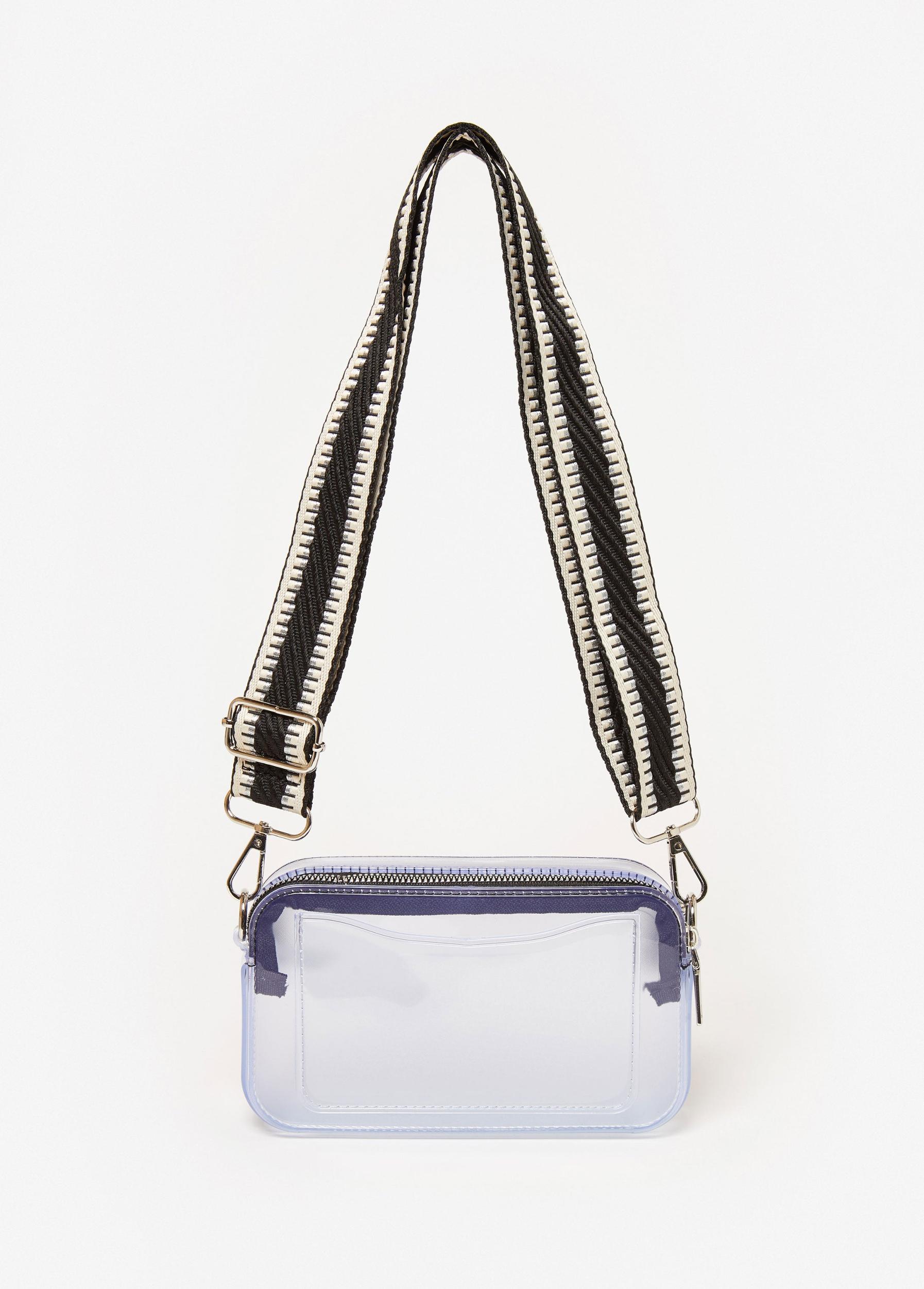 Embroidered Clear Crossbody Bag Product Image