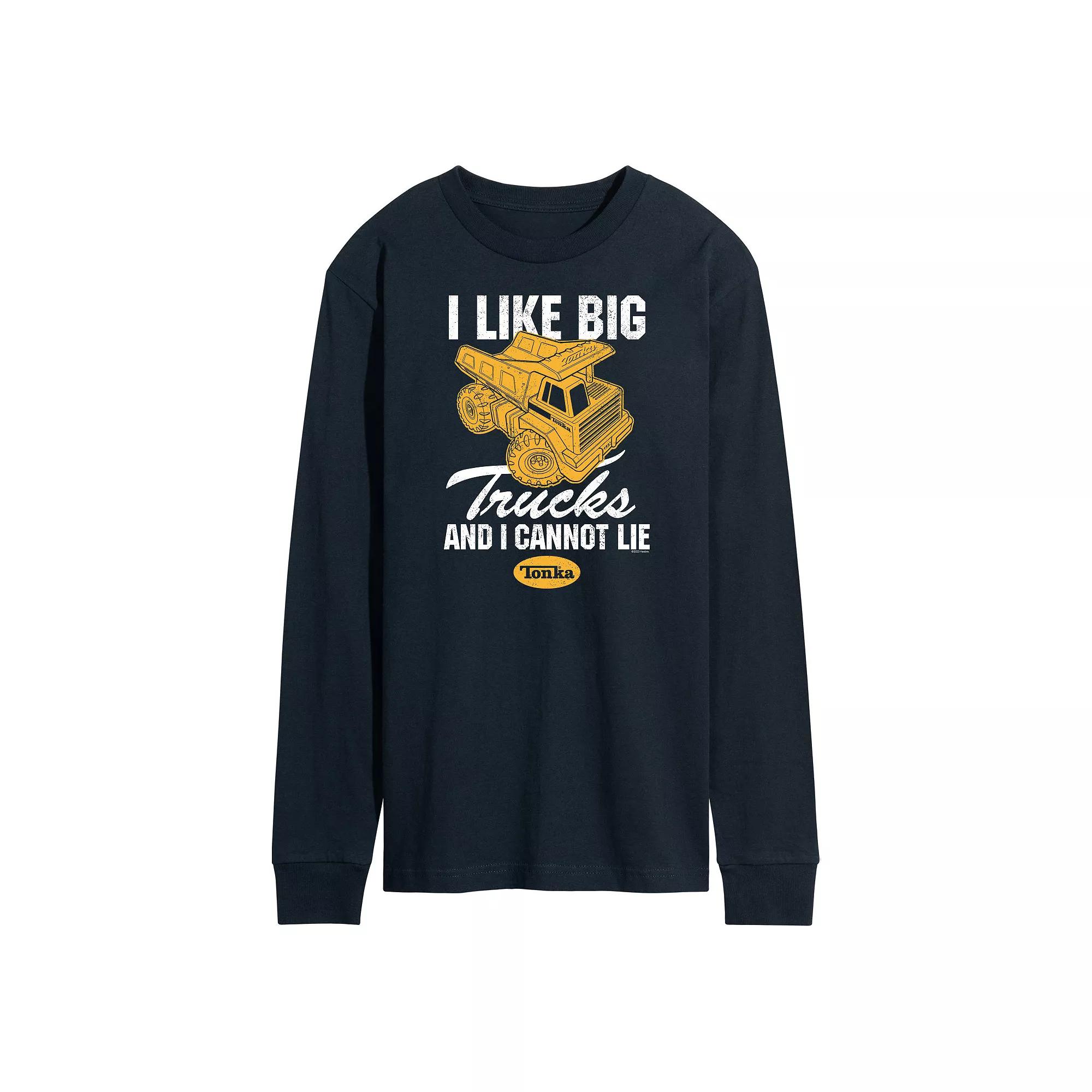 Men's Tonka I Like Big Trucks Long Sleeve Graphic Tee,  Product Image