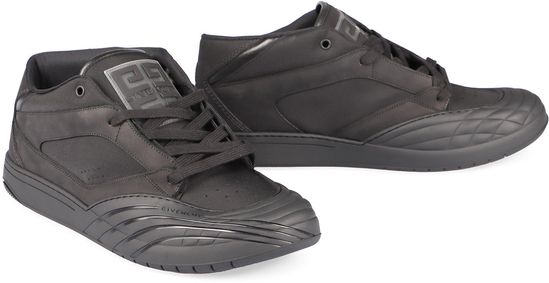 Black Skate Nubuck Sneakers Product Image