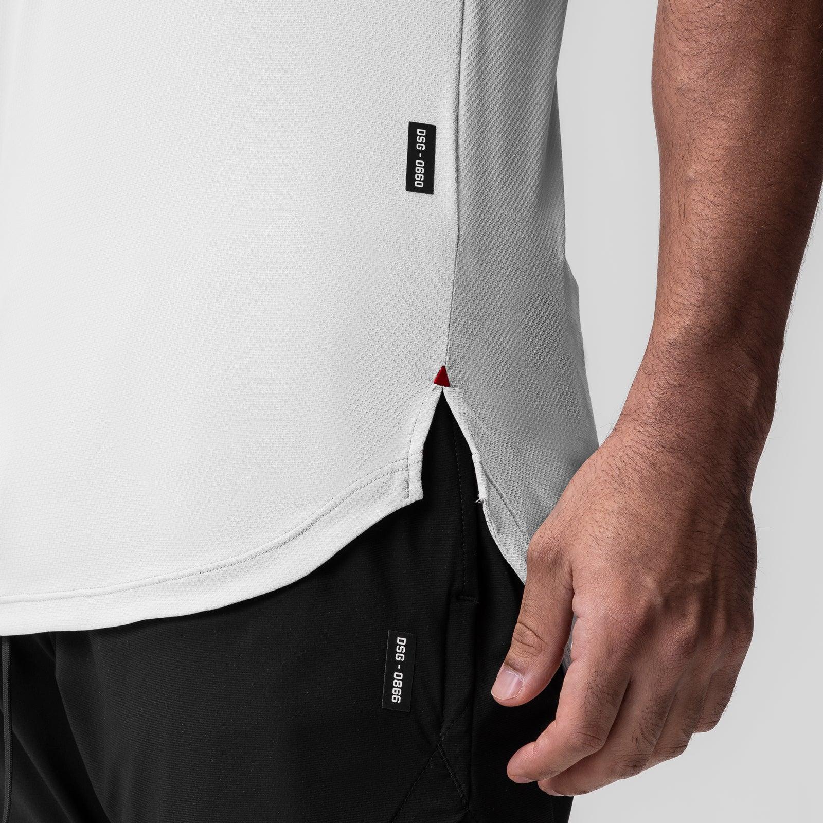 0660. AeroSilver® Established Tee - White Male Product Image