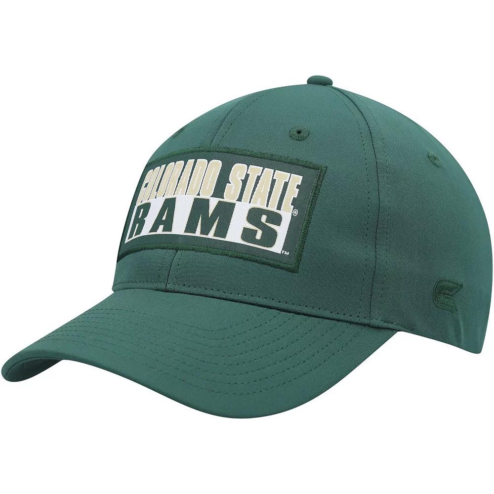 Men's Colosseum  Green Colorado State Rams Positraction Snapback Hat Product Image